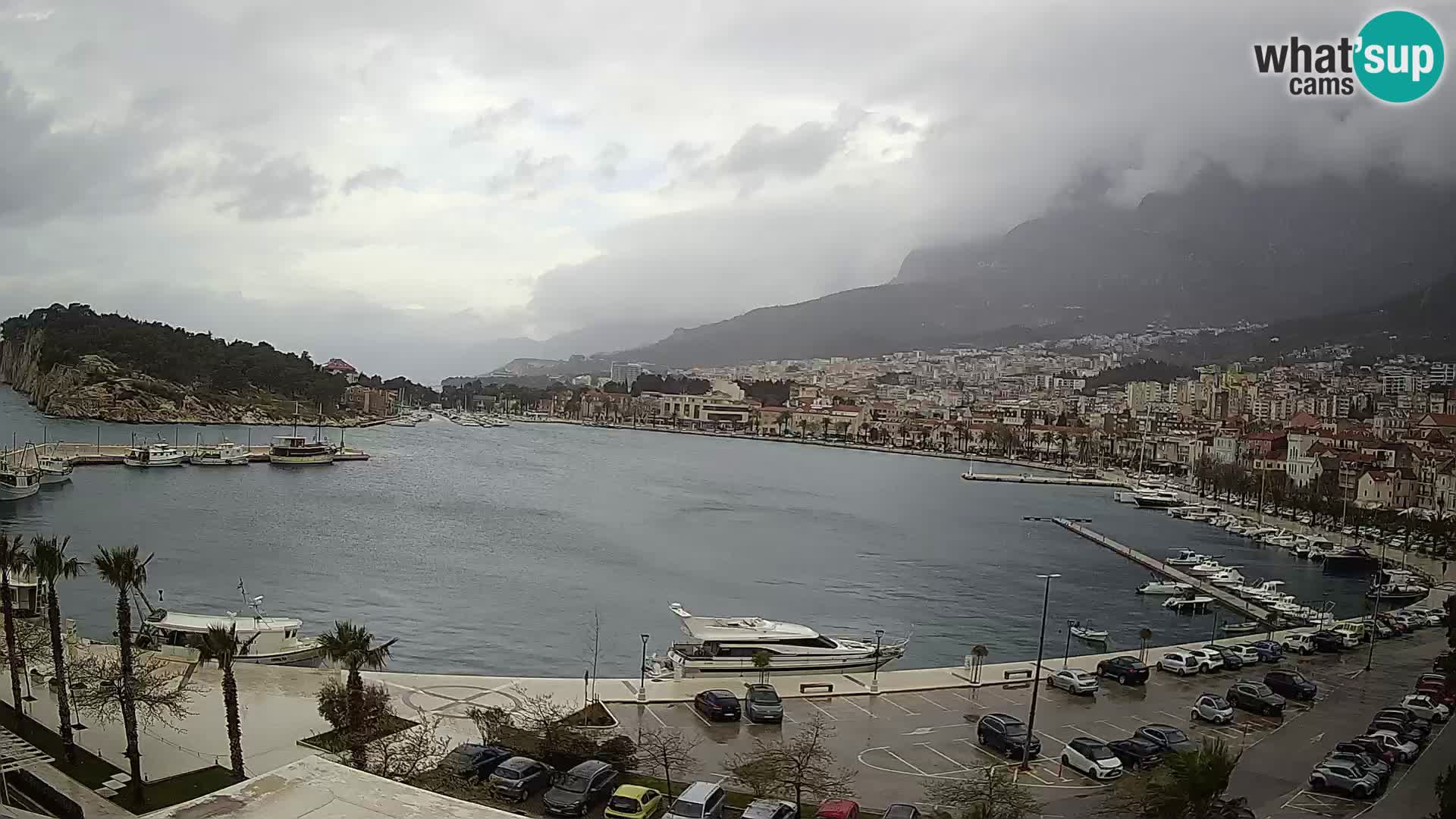 Webcam live -Makarska riva