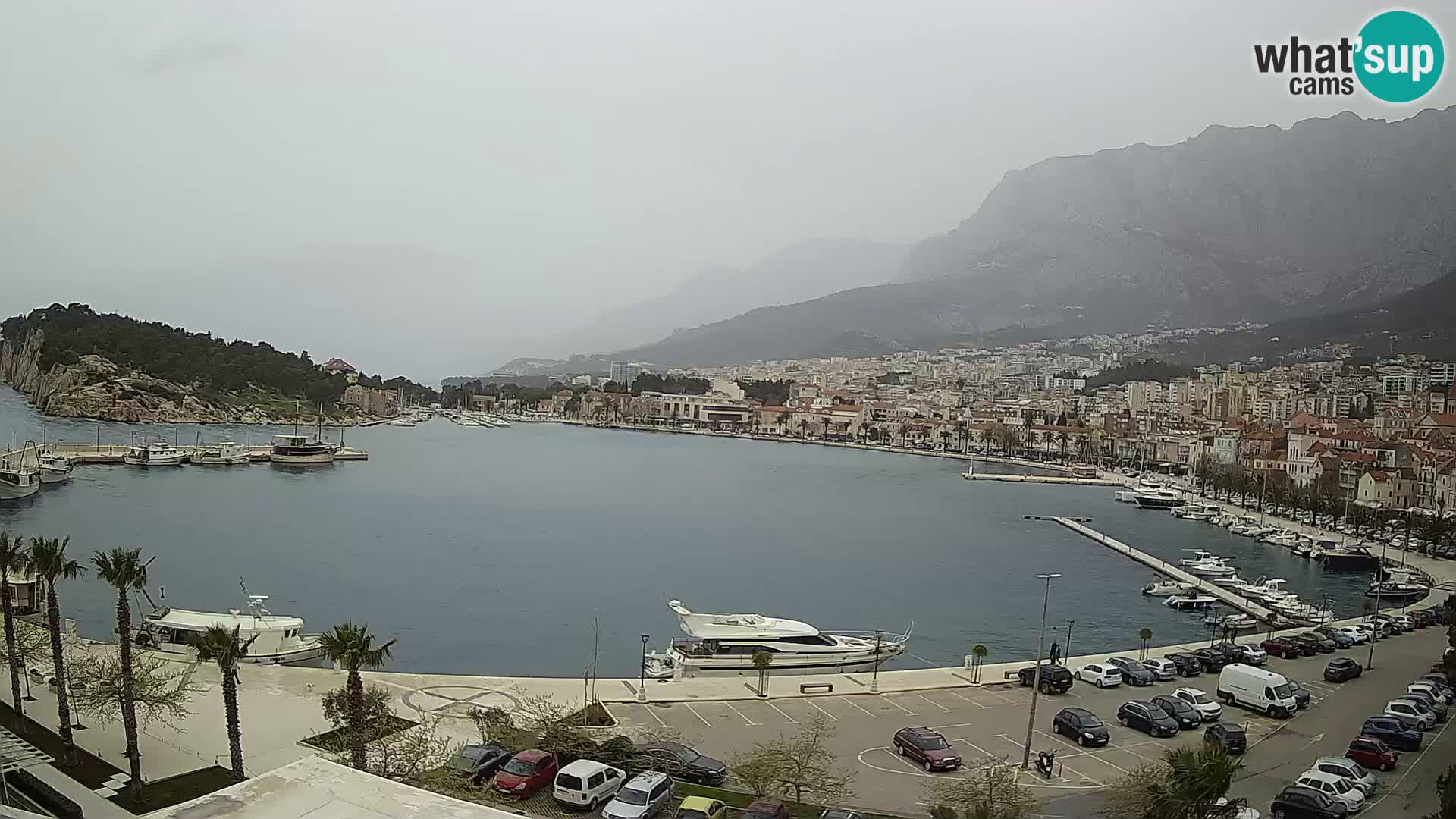 Webcam live -Makarska riva