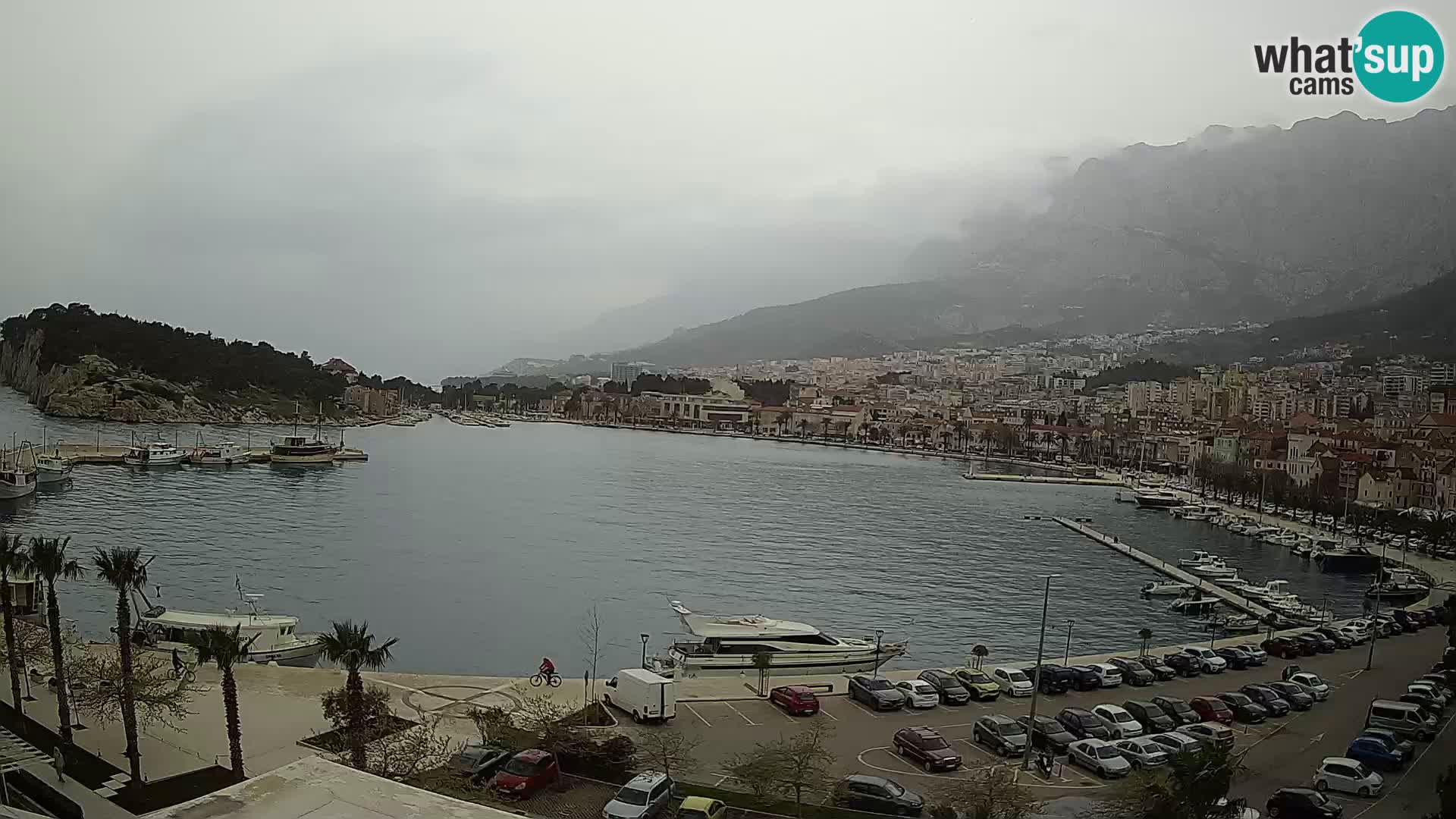 Webcam live -Makarska riva