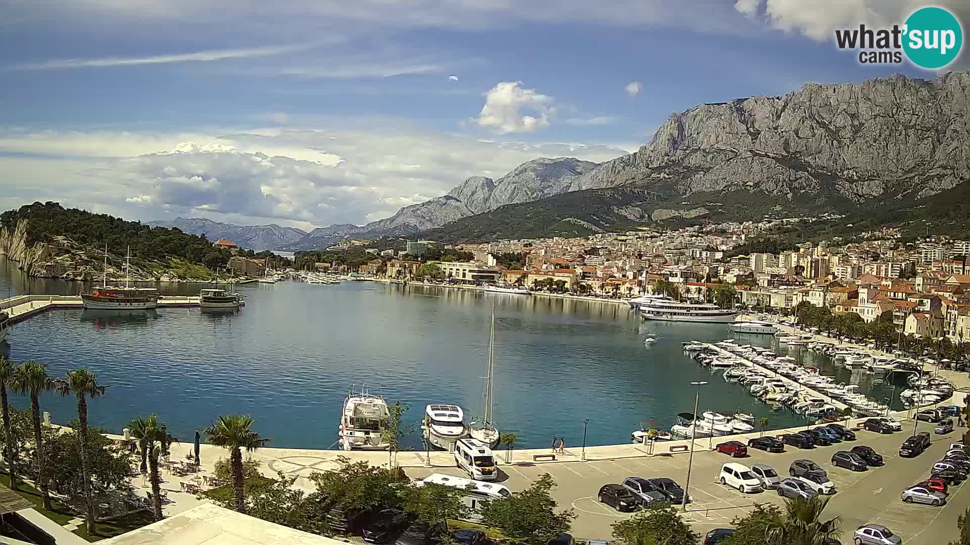 Webcam live -Makarska riva