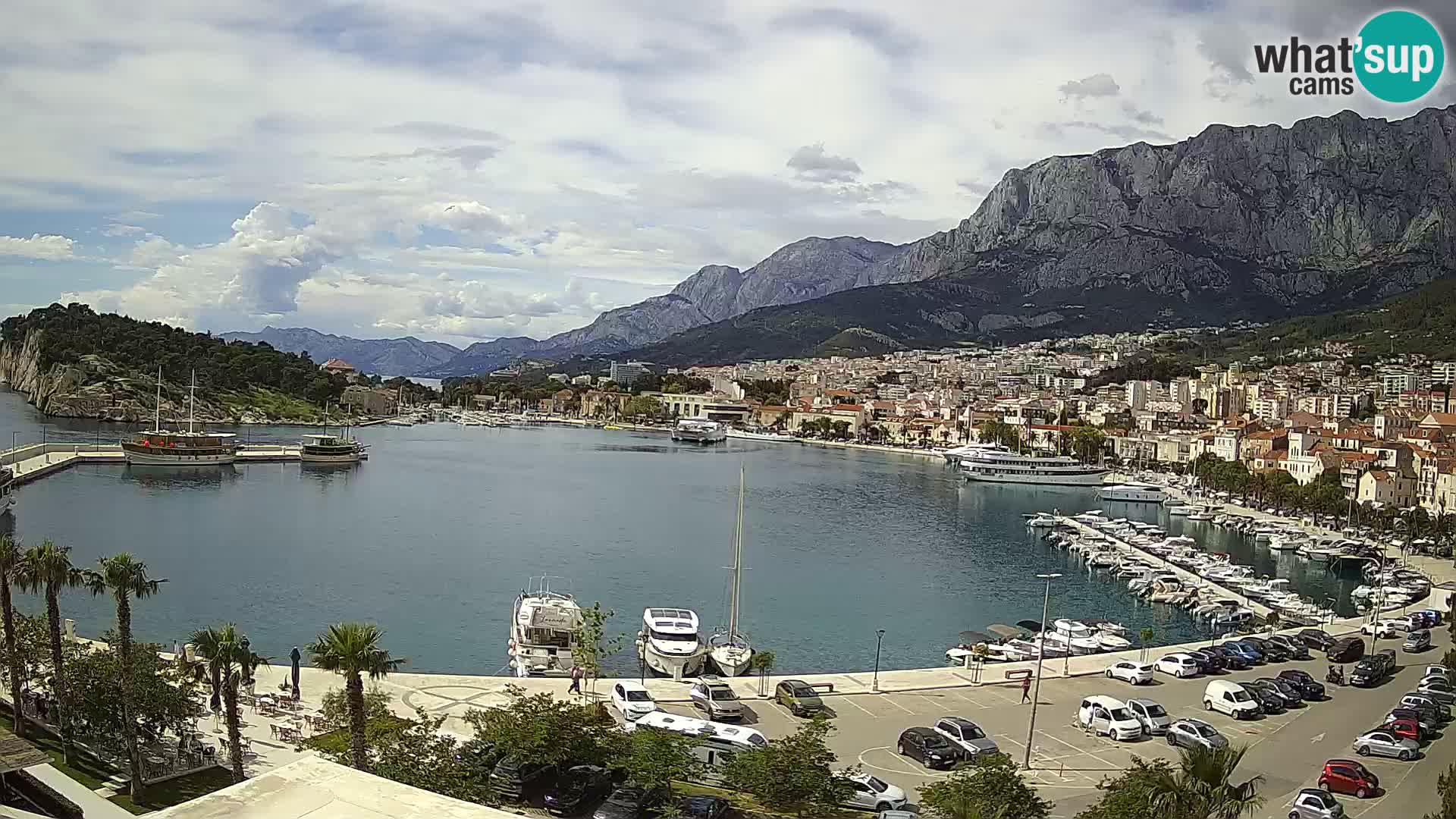 Webcam live -Makarska riva