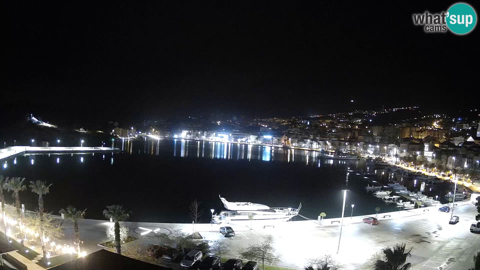 Webcam Makarska ‘s seaside promenade