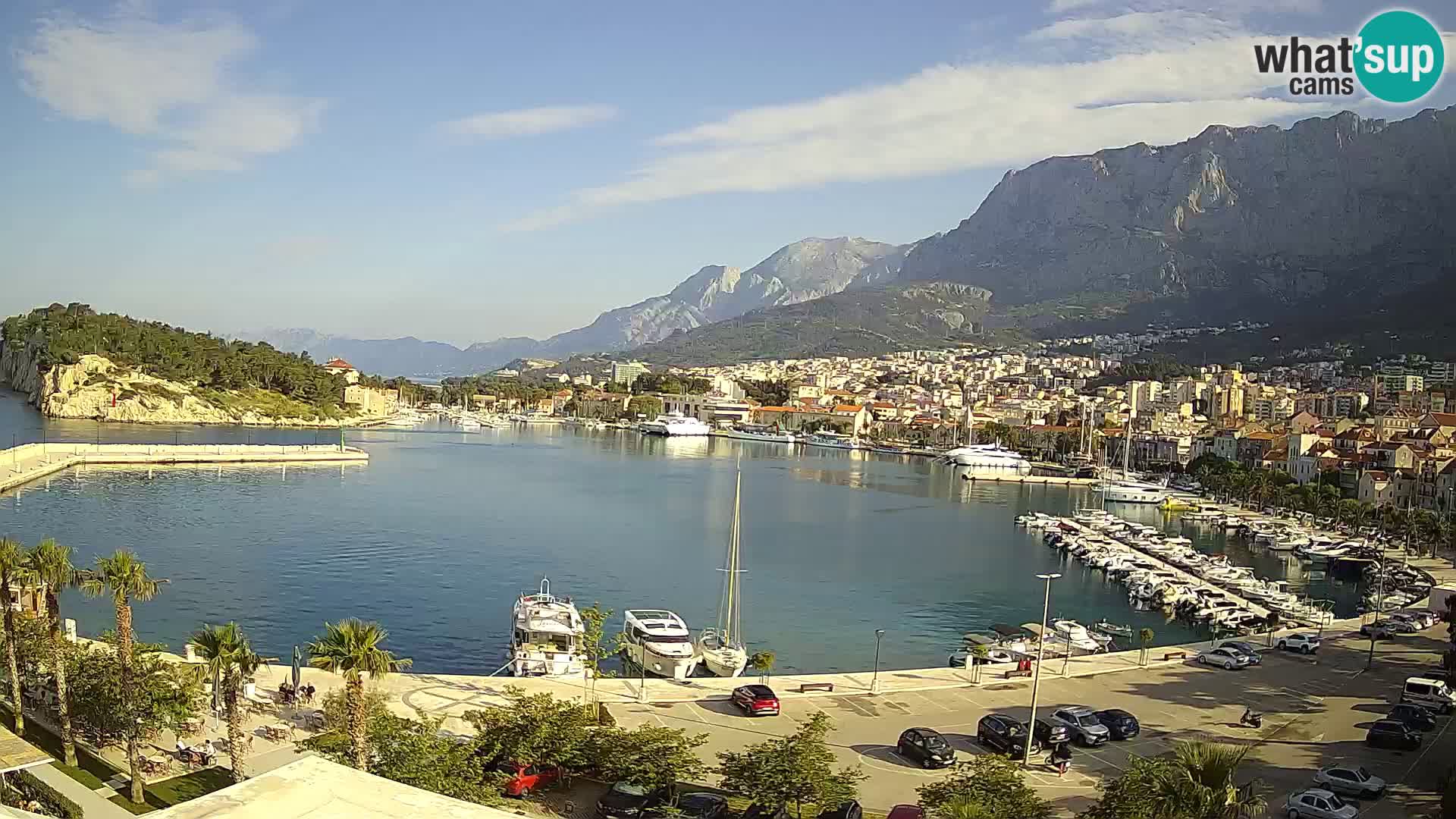 Webcam live -Makarska riva