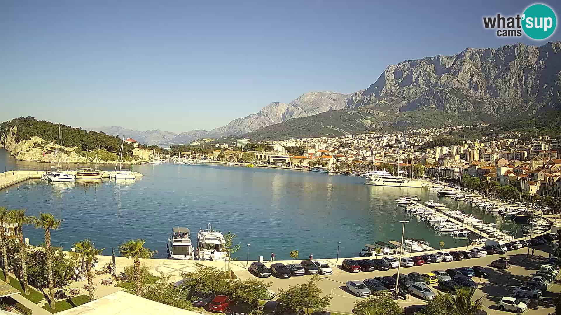 Spletna kamera – Pogled na Makarsko rivo