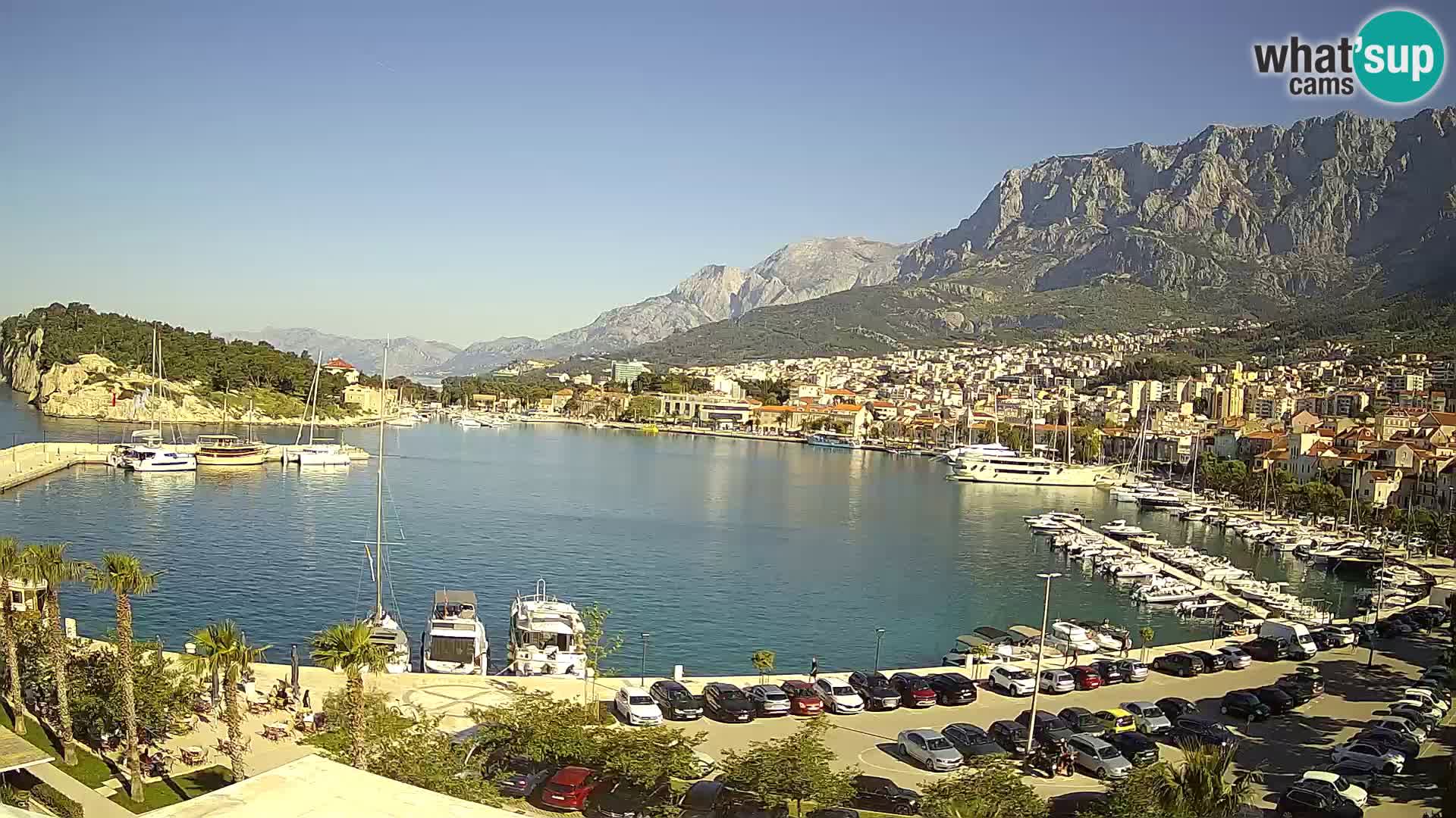 Spletna kamera – Pogled na Makarsko rivo
