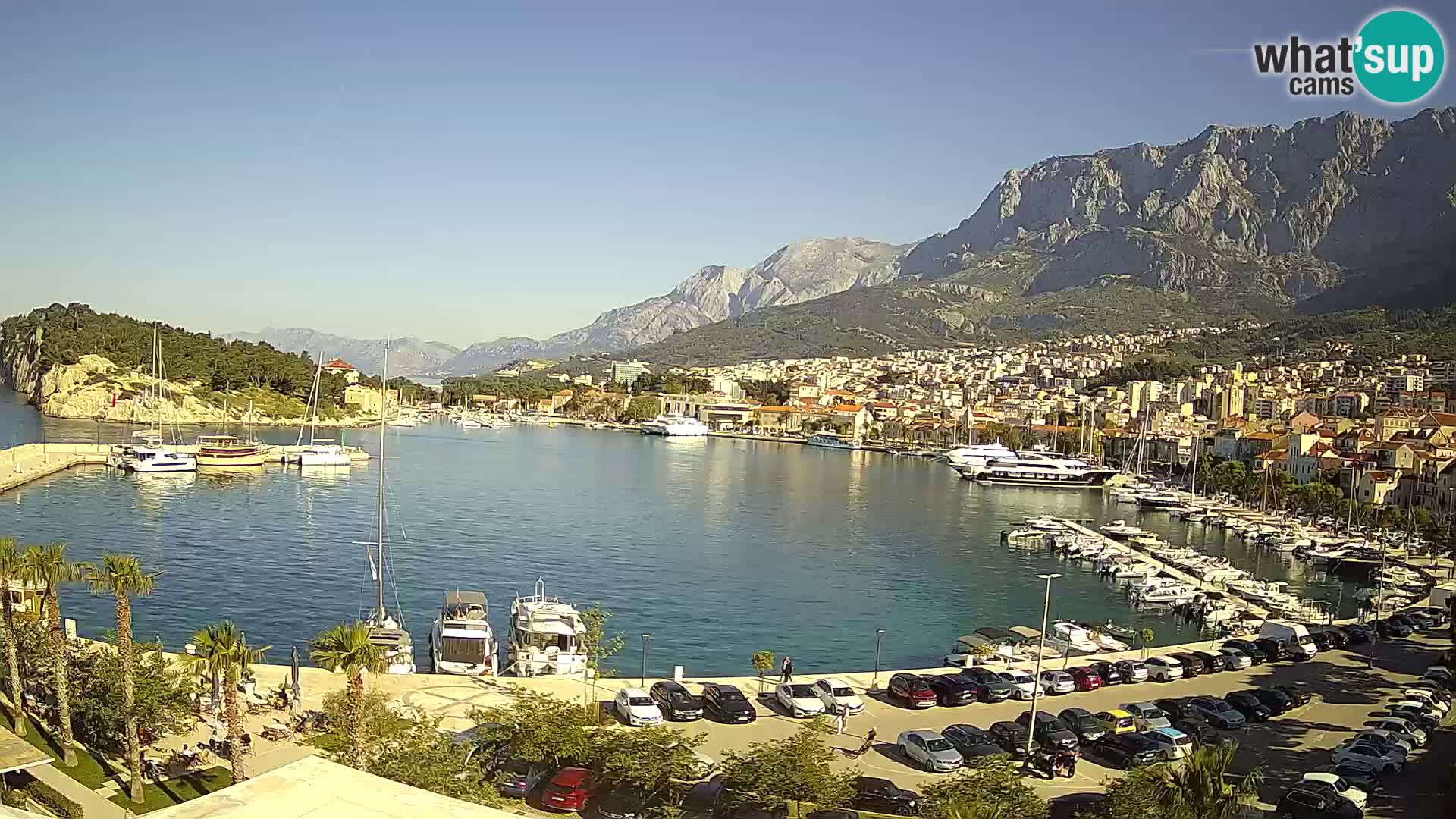 Spletna kamera – Pogled na Makarsko rivo