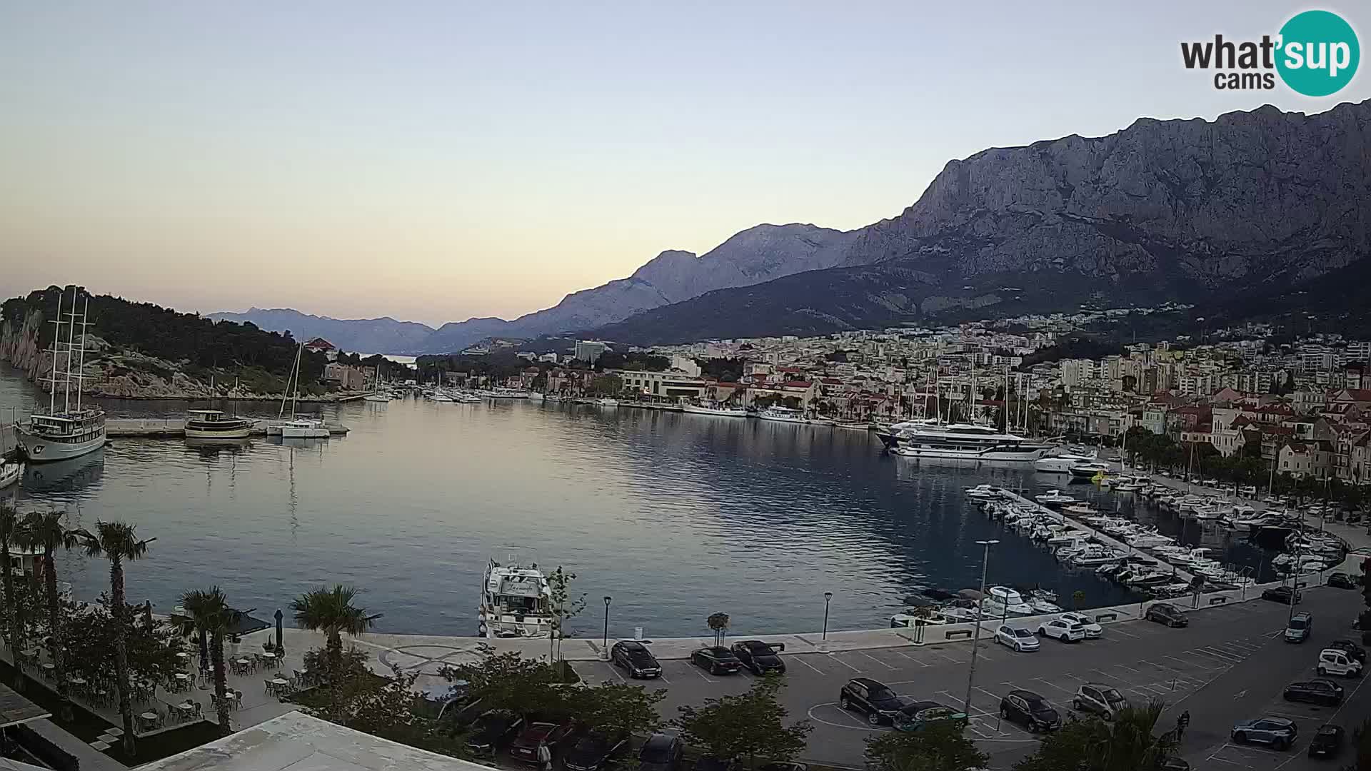 Webcam live -Makarska riva