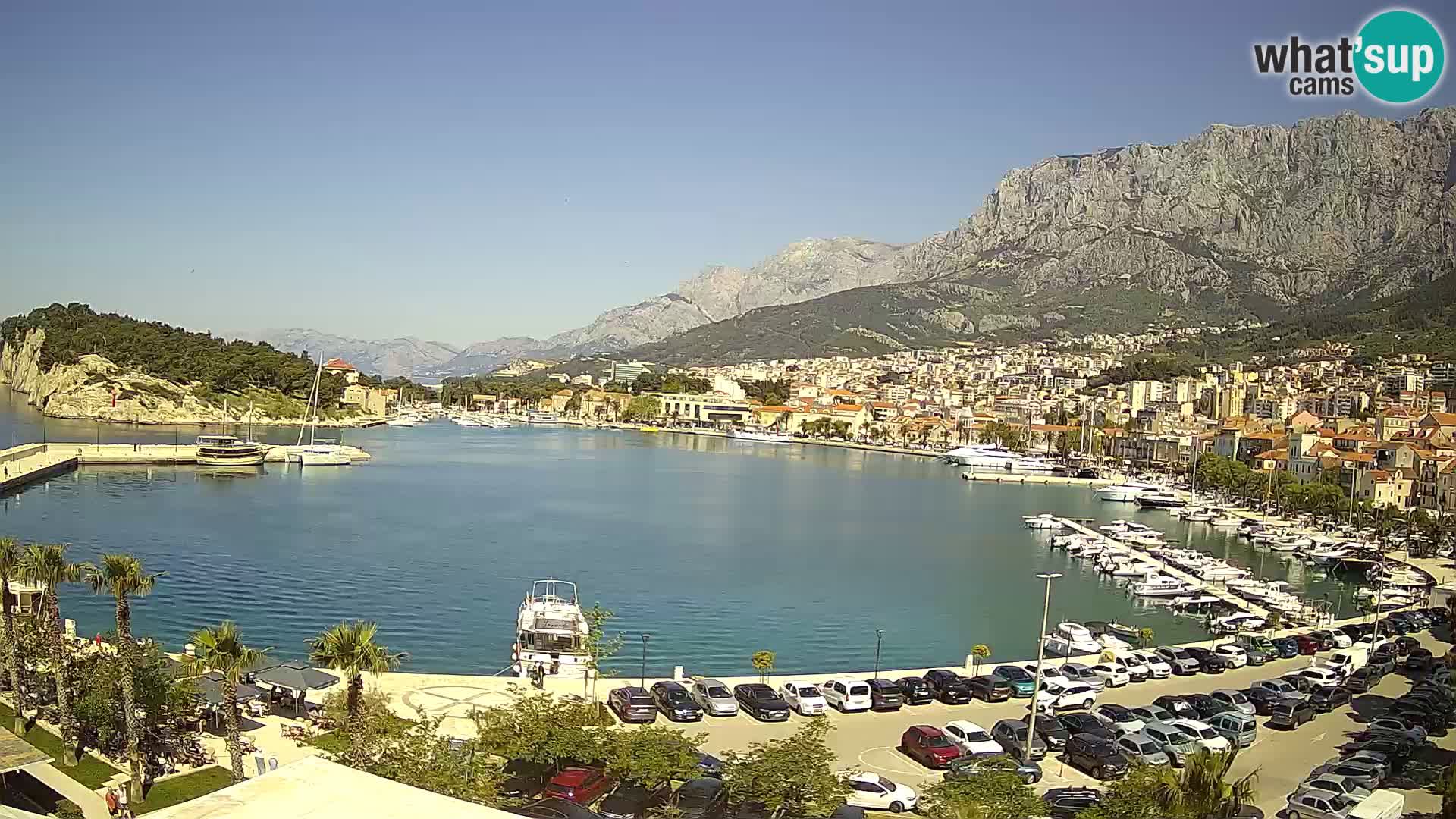 Webcam live -Makarska riva