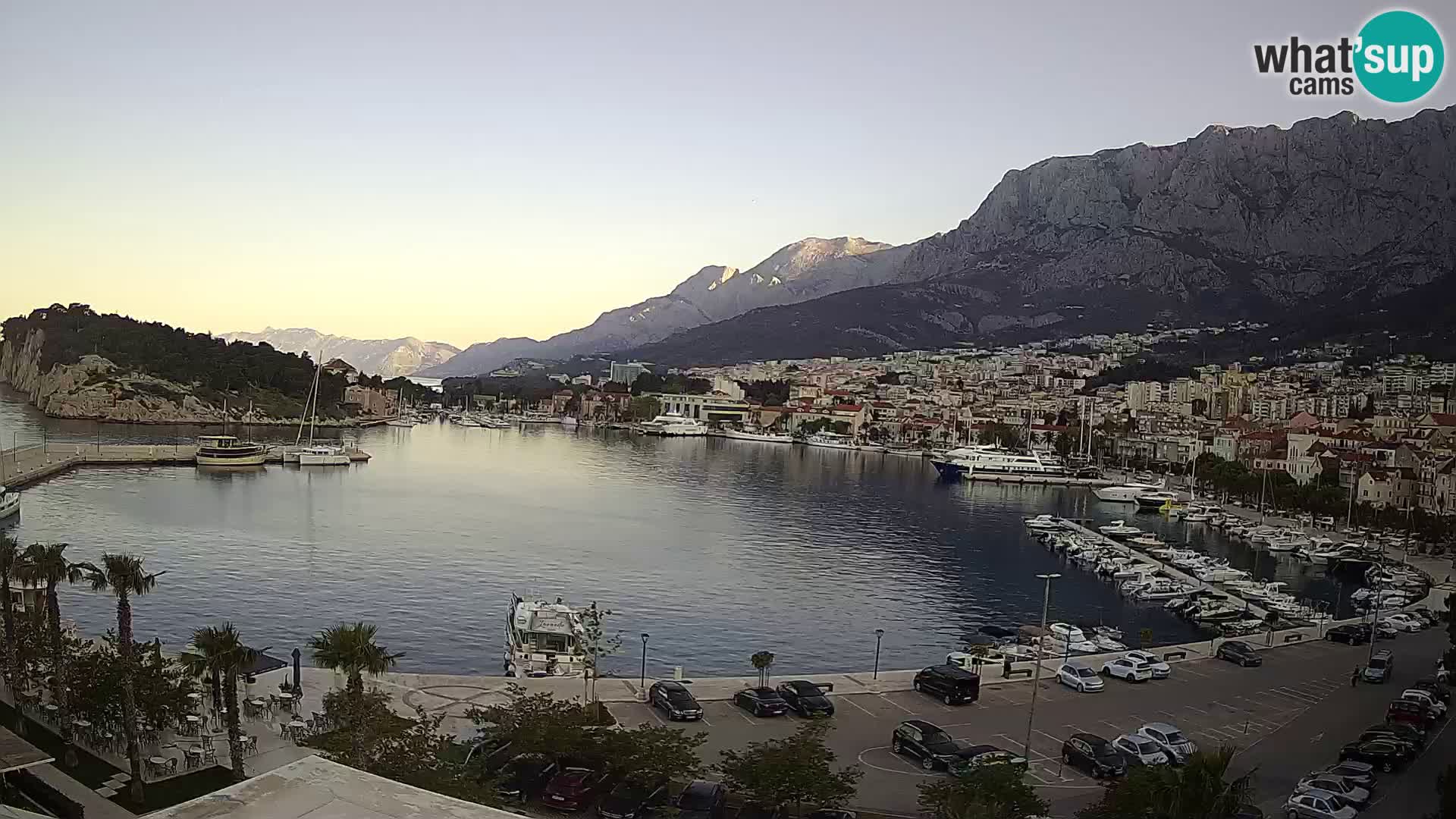Webcam live -Makarska riva