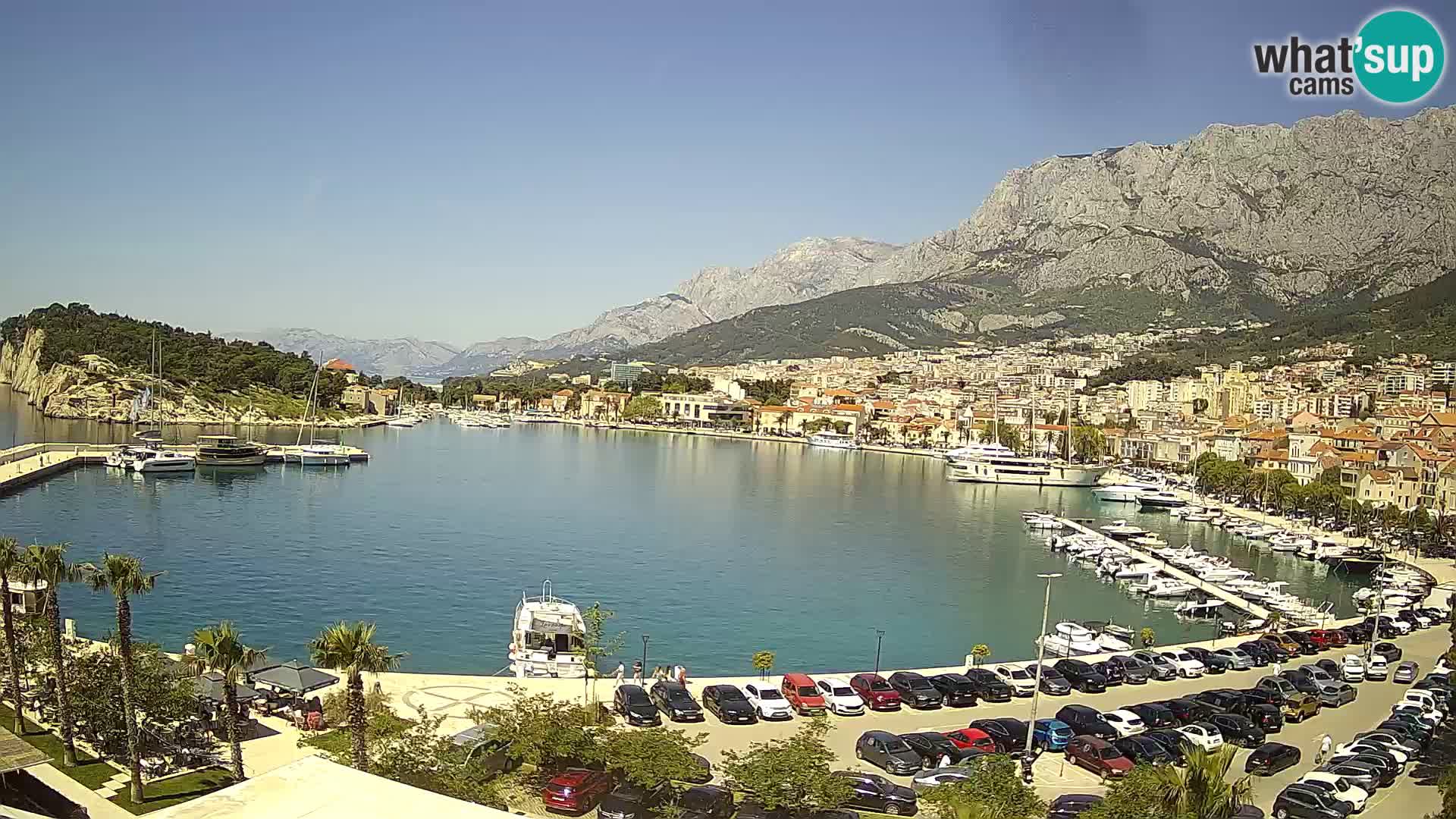 Spletna kamera – Pogled na Makarsko rivo