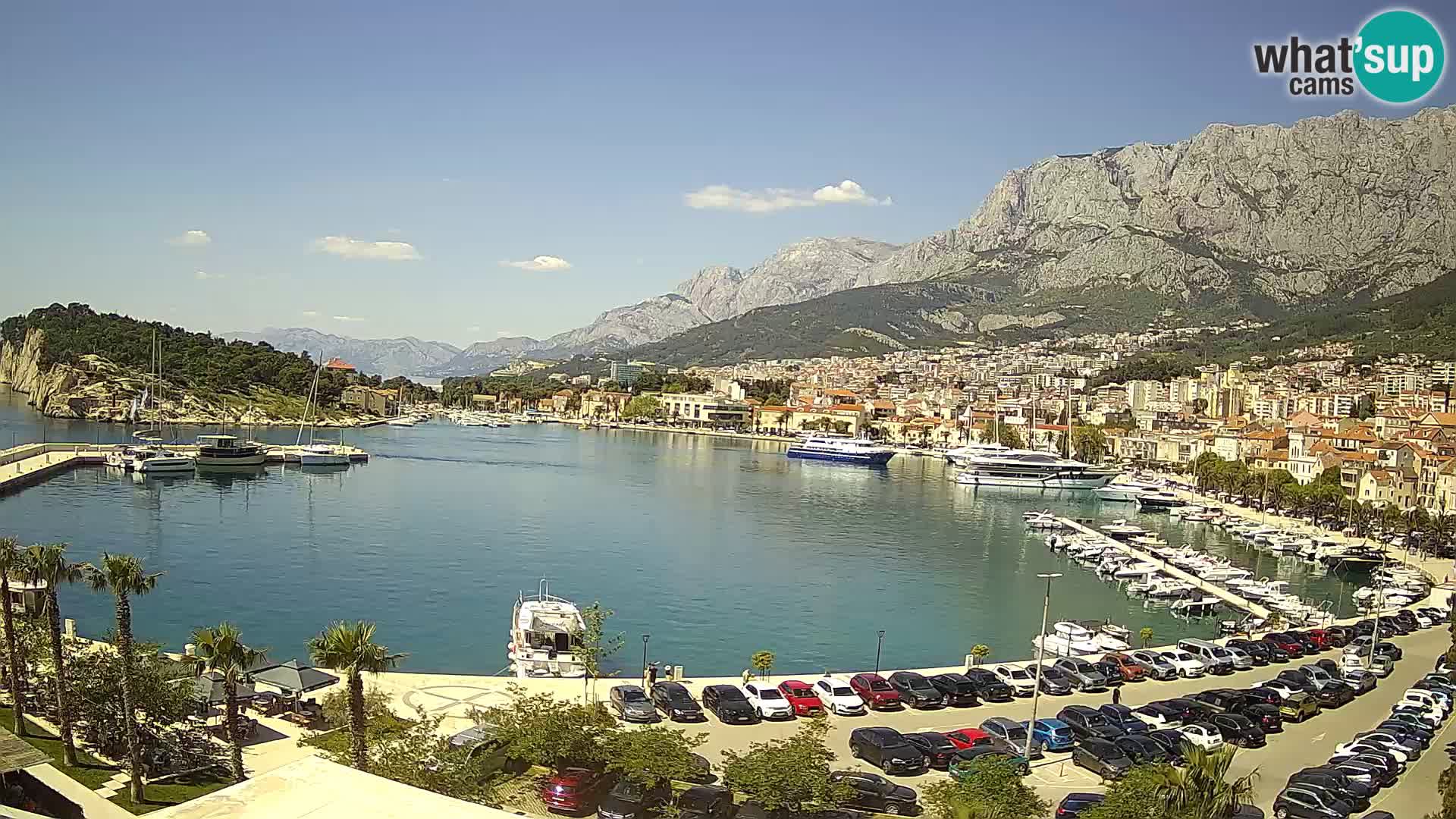 Webcam live -Makarska riva