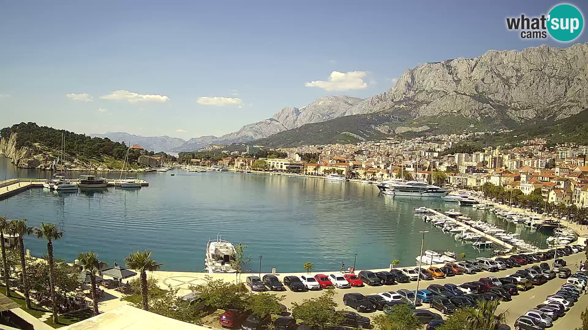 Spletna kamera – Pogled na Makarsko rivo
