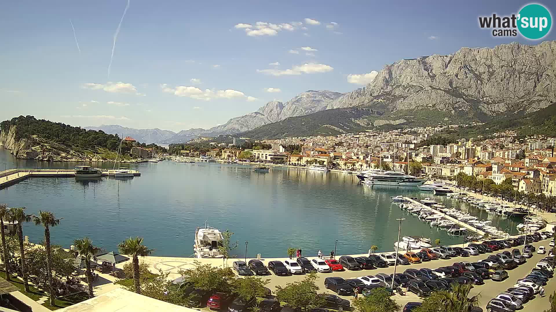 Webcam live -Makarska riva