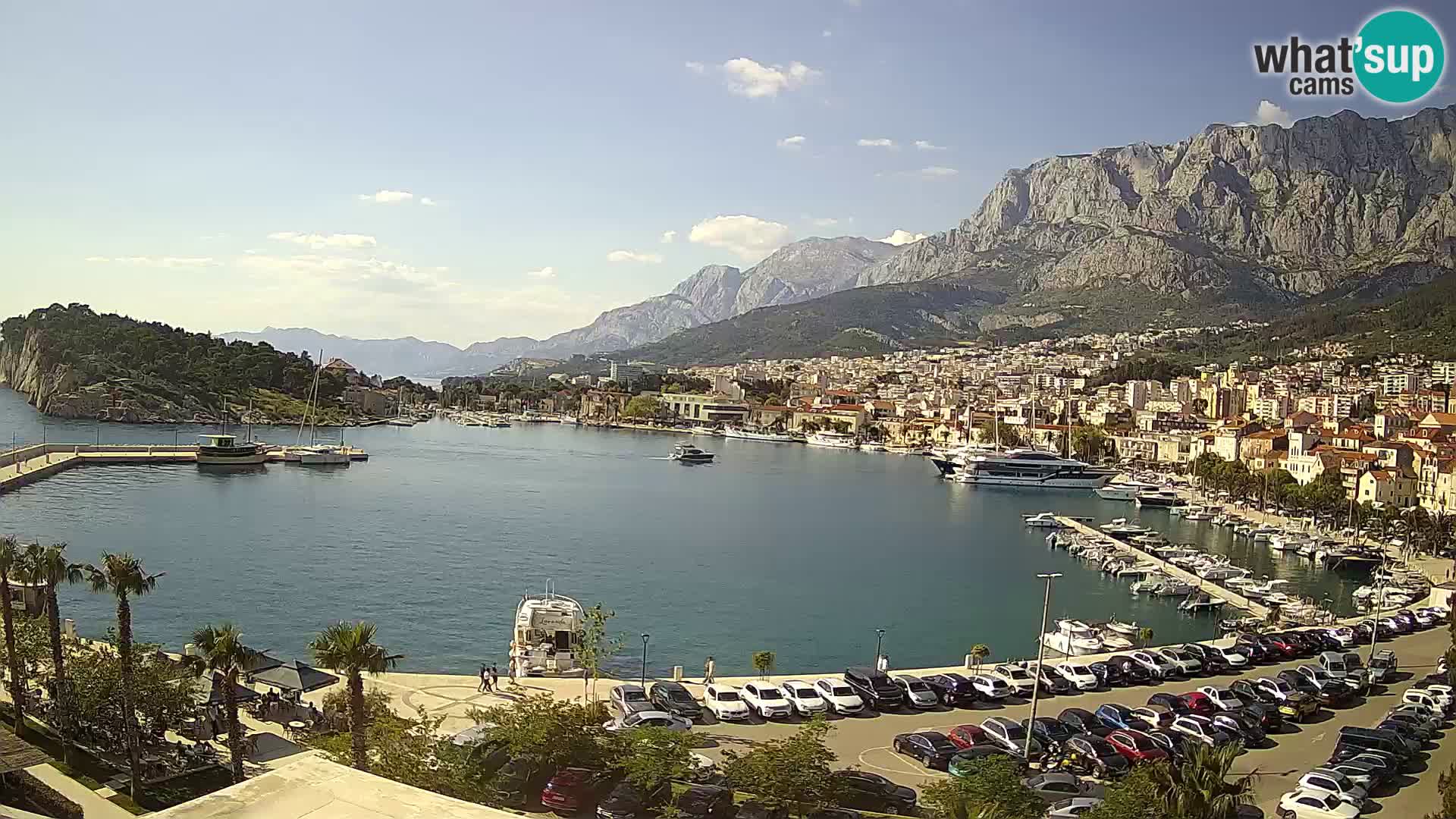 Webcam live -Makarska riva