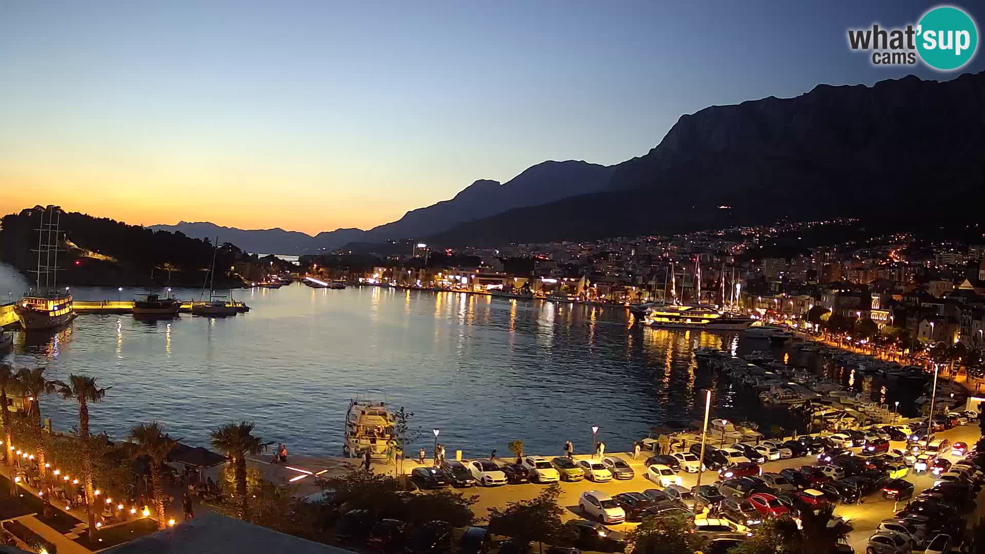Webcam live -Makarska riva