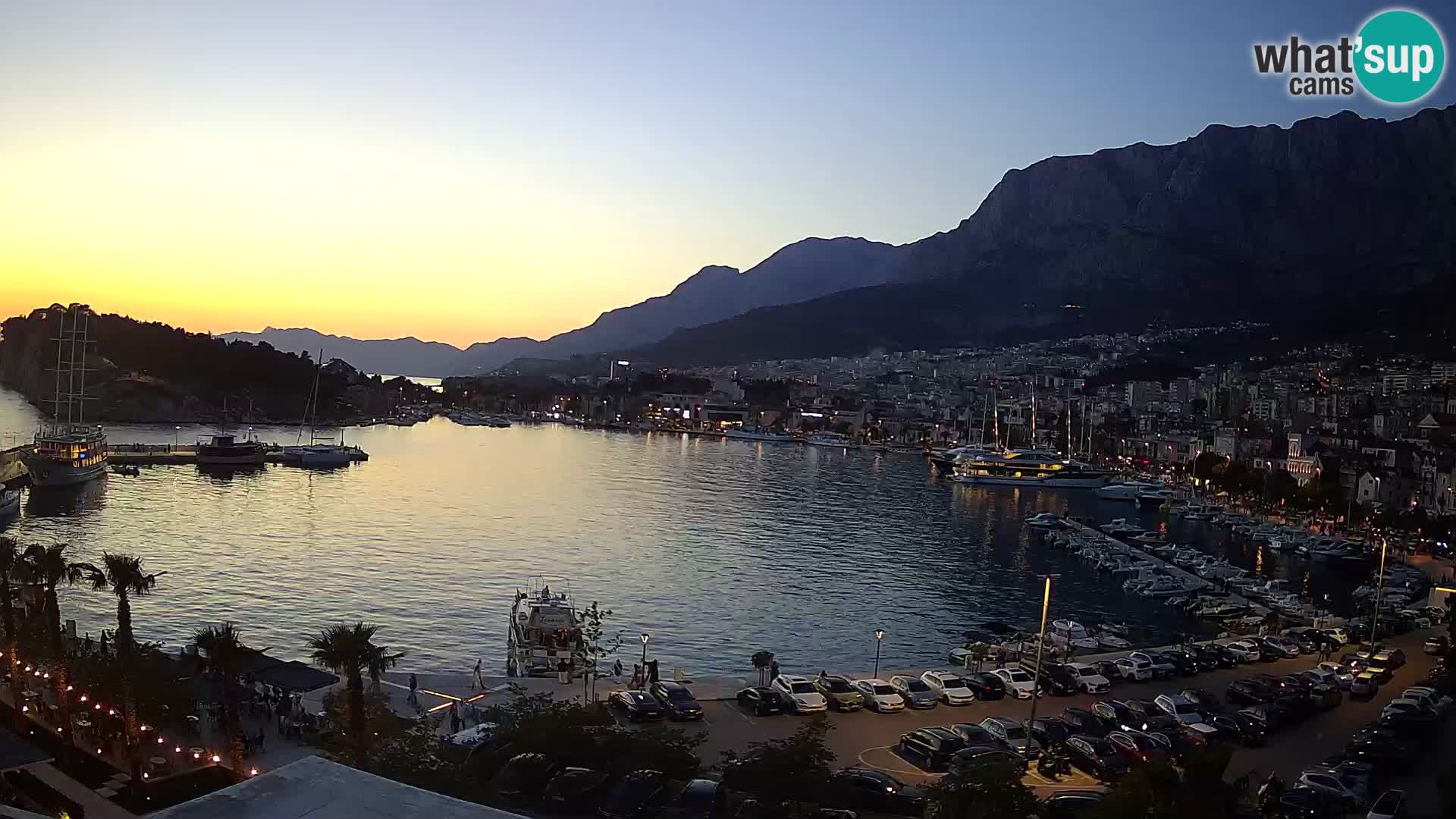 Webcam live -Makarska riva