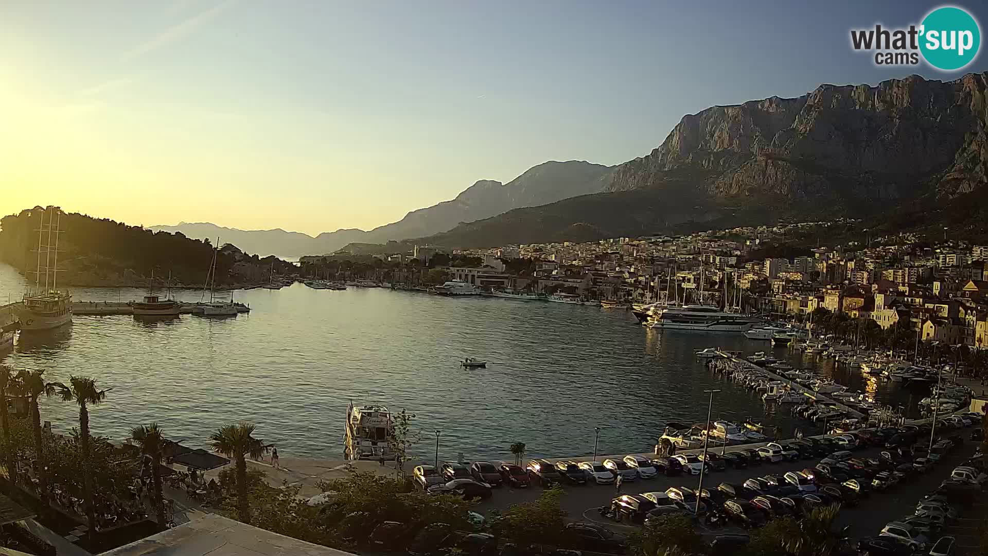 Webcam live -Makarska riva