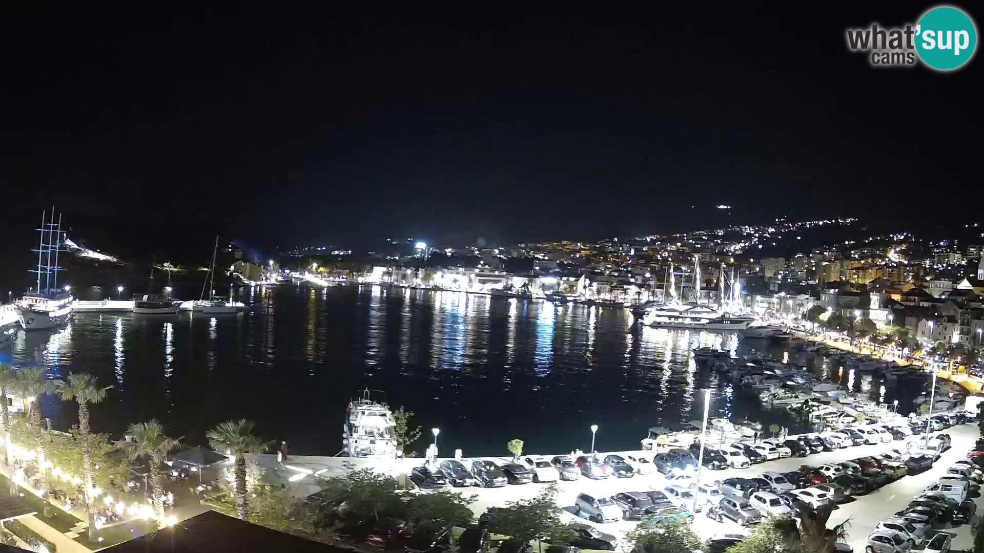 Webcam Makarska paseo junto al mar