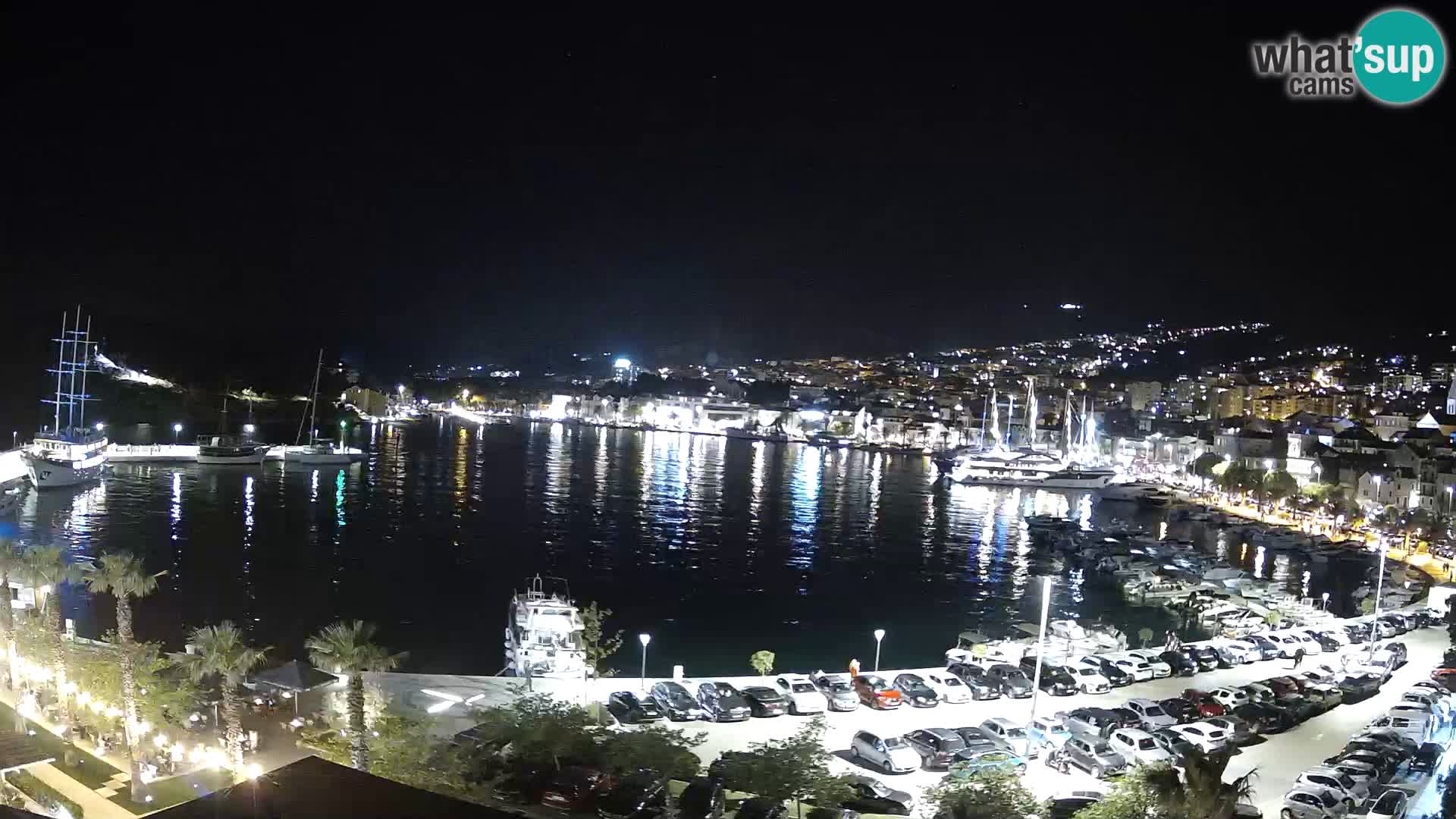 Webcam Makarska paseo junto al mar