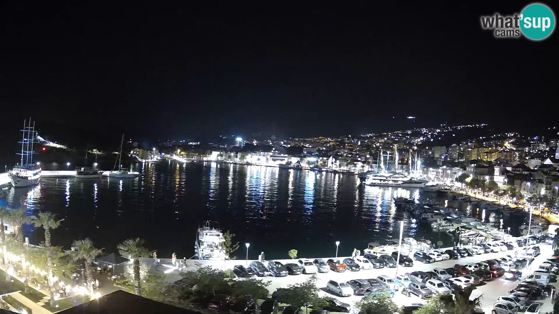 Webcam Makarska paseo junto al mar