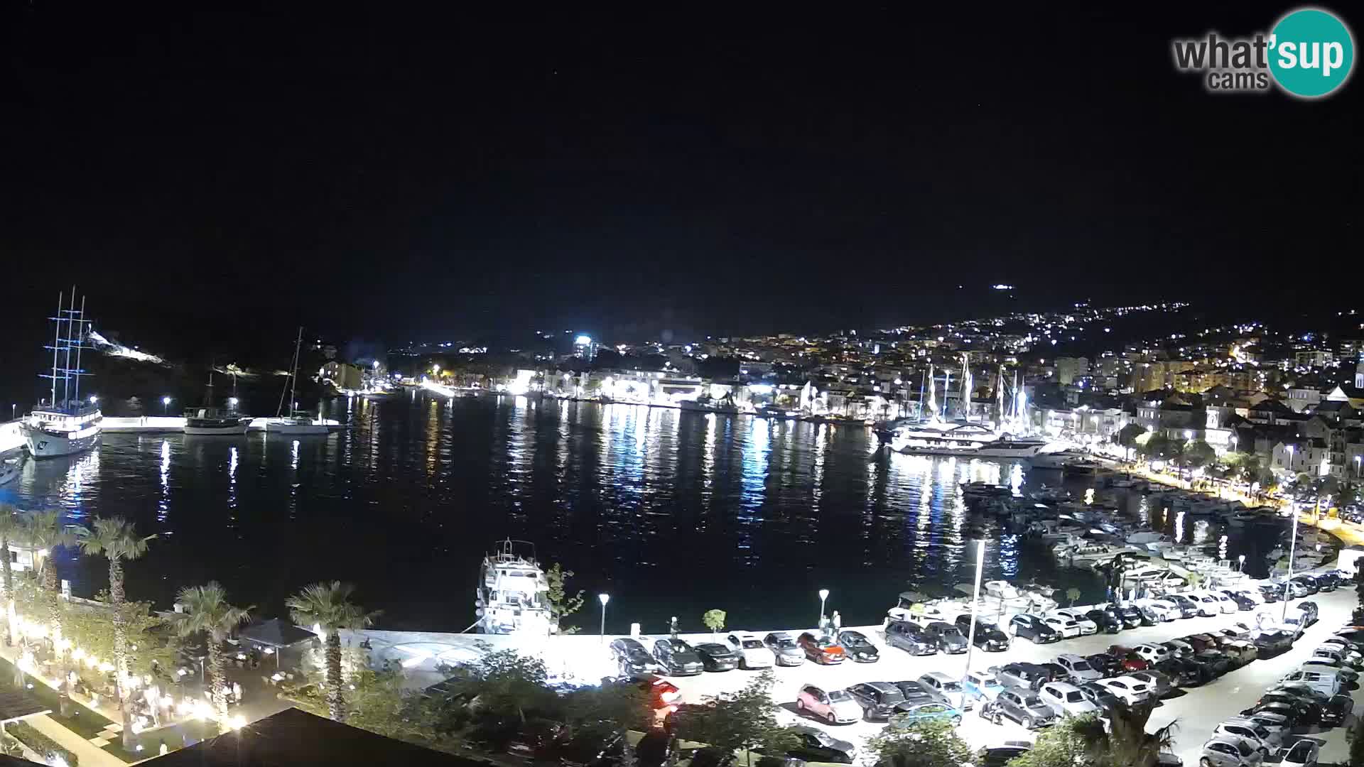Webcam Makarska paseo junto al mar