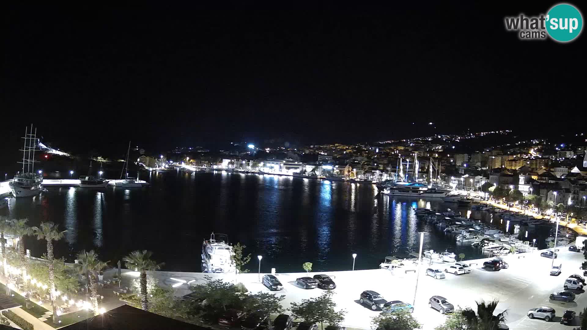 Webcam Makarska paseo junto al mar