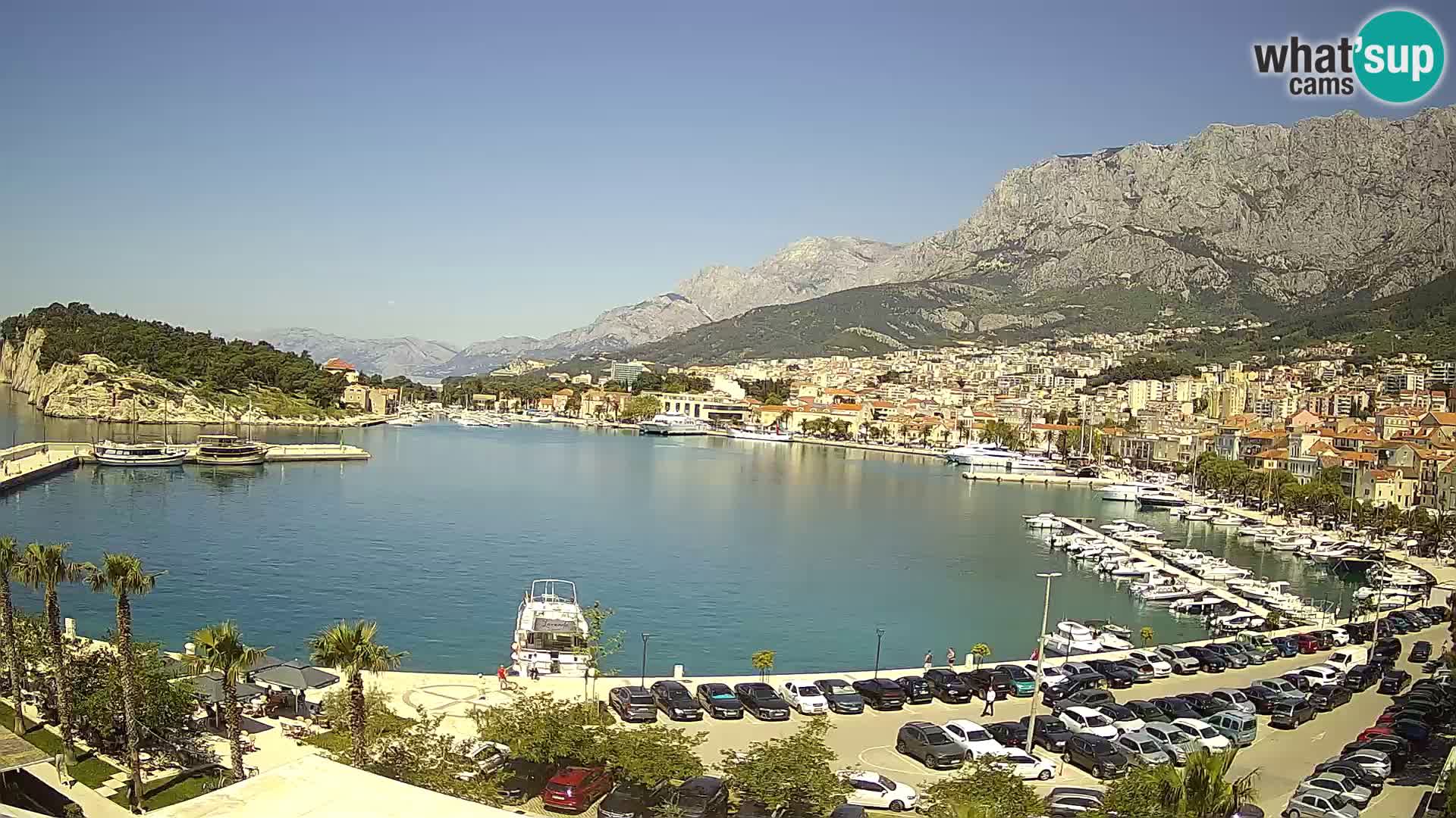 Spletna kamera – Pogled na Makarsko rivo