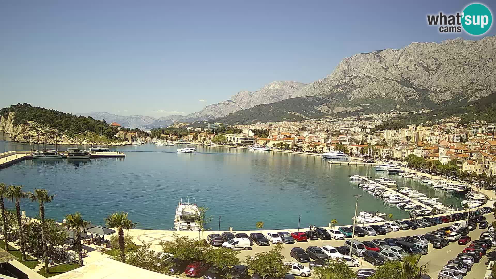 Webcam live -Makarska riva