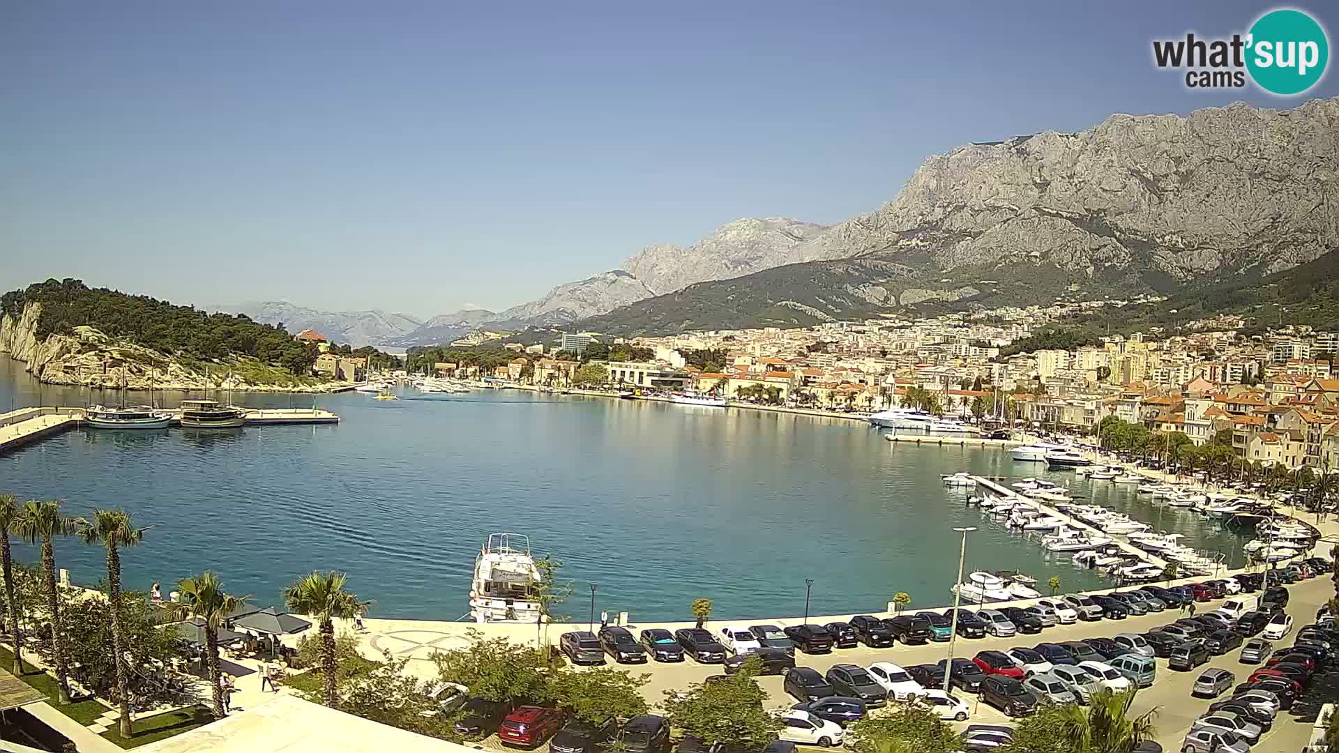 Spletna kamera – Pogled na Makarsko rivo