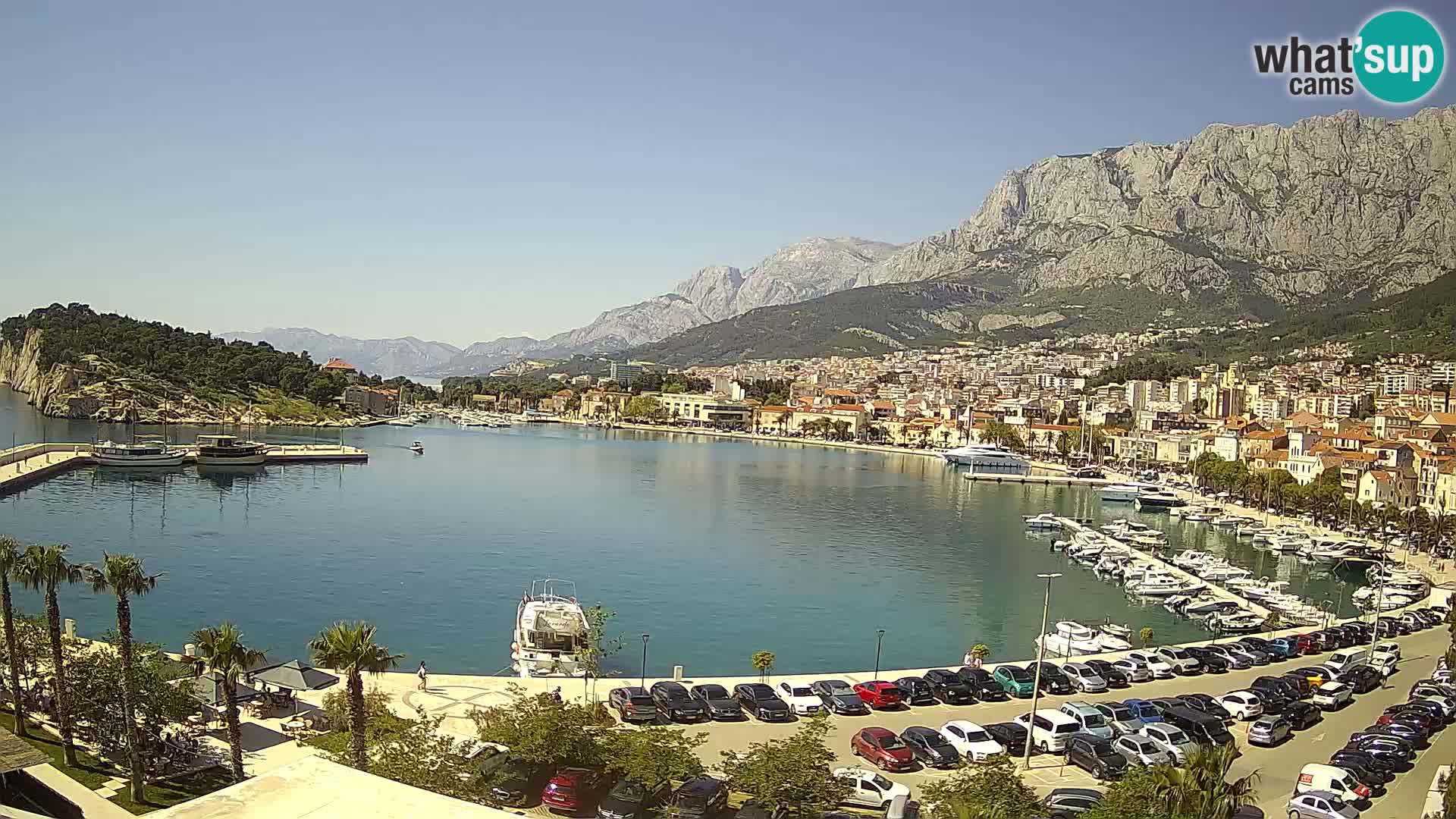 Webcam live -Makarska riva