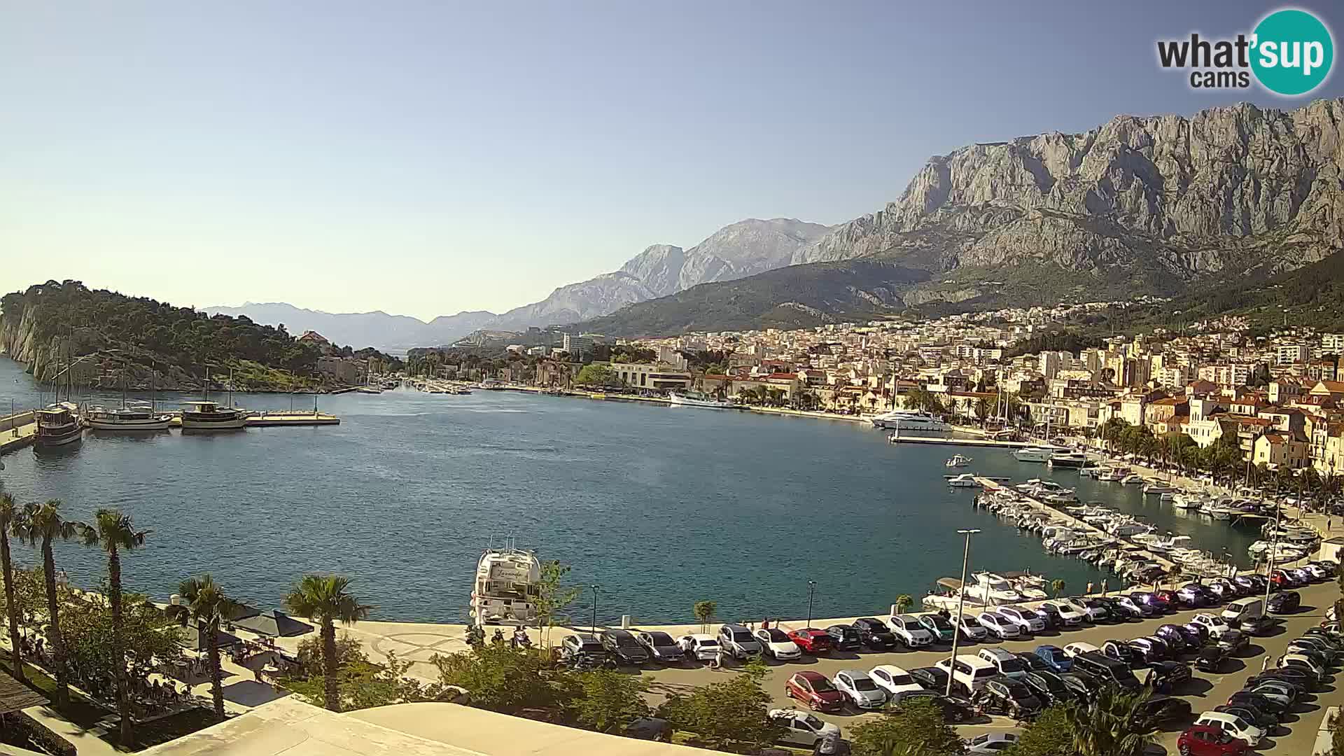 Webcam live -Makarska riva