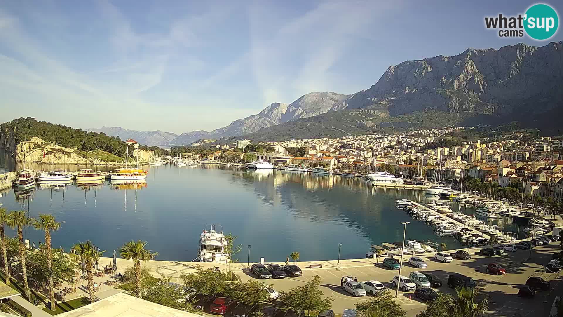 Webcam Strandpromenade von Makarska
