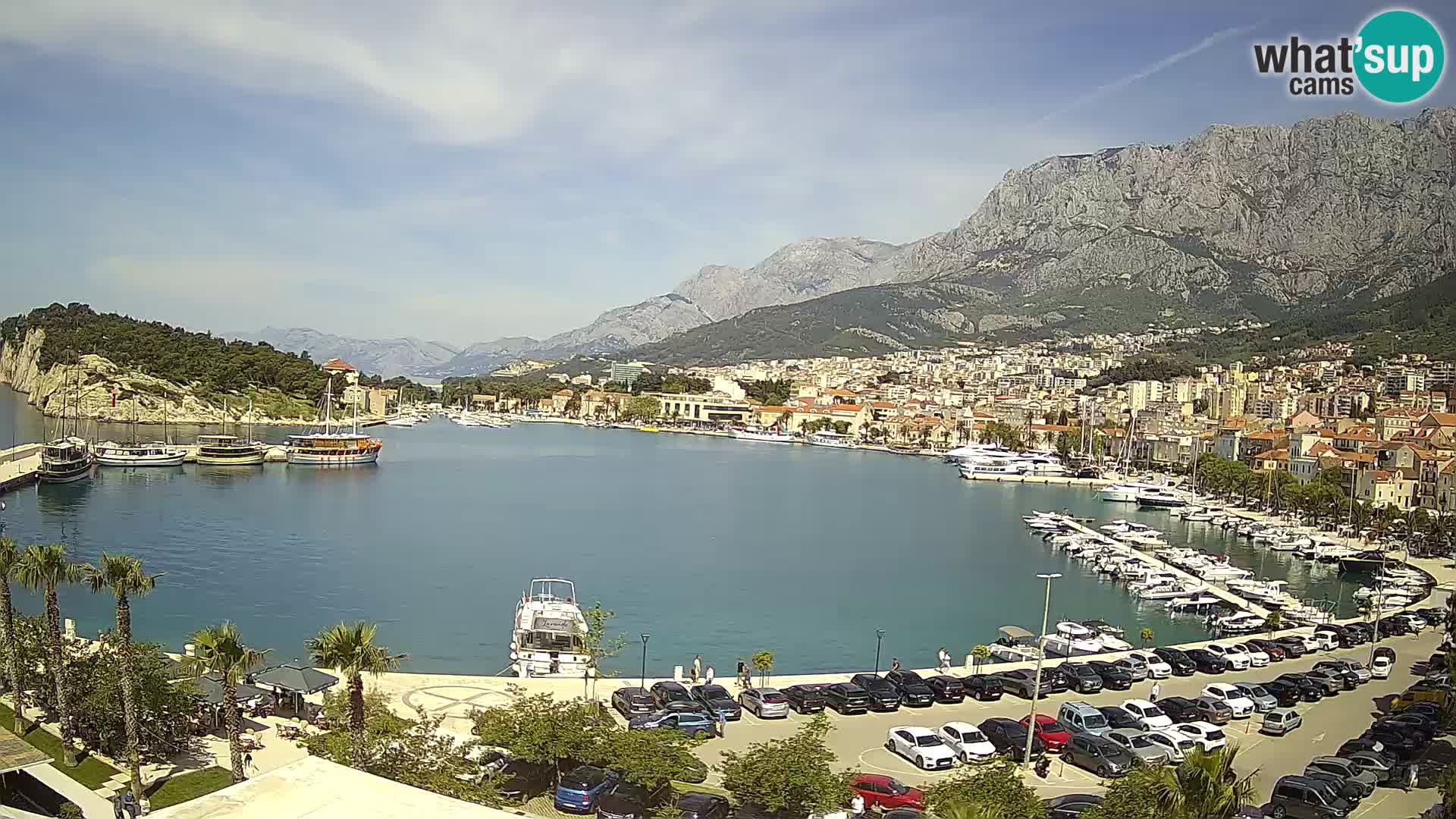 Webcam Strandpromenade von Makarska
