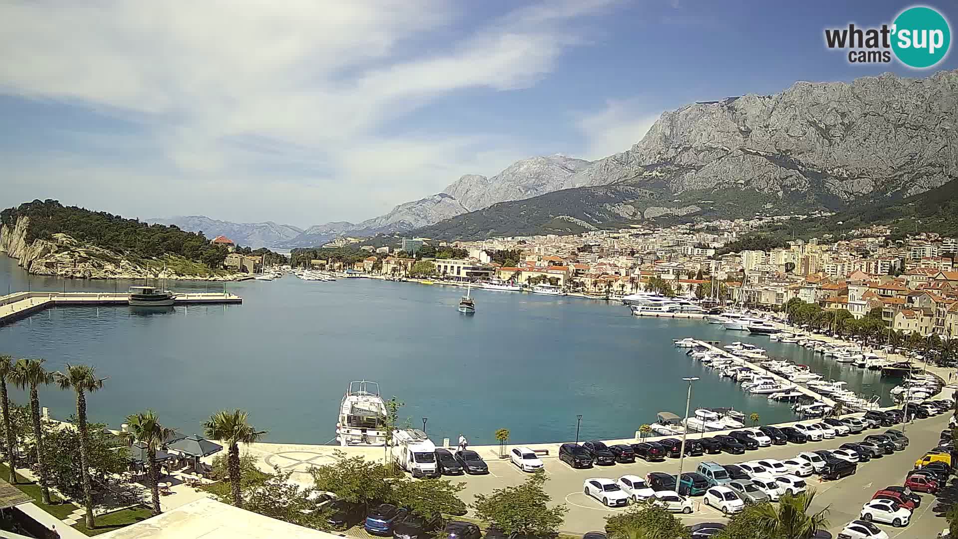 Webcam live -Makarska riva