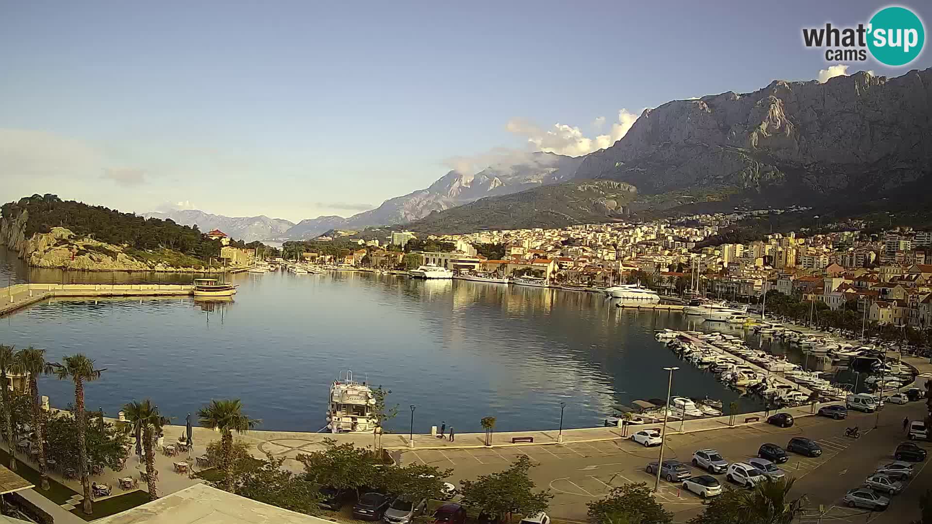 Webcam live -Makarska riva