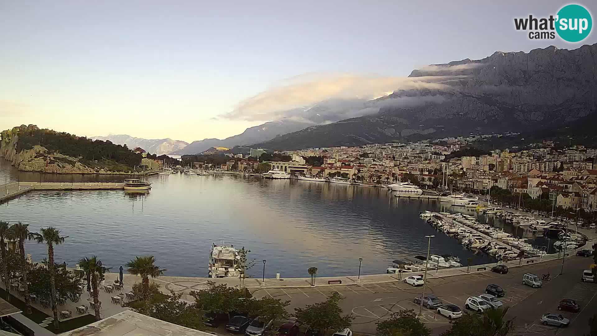 Webcam live -Makarska riva