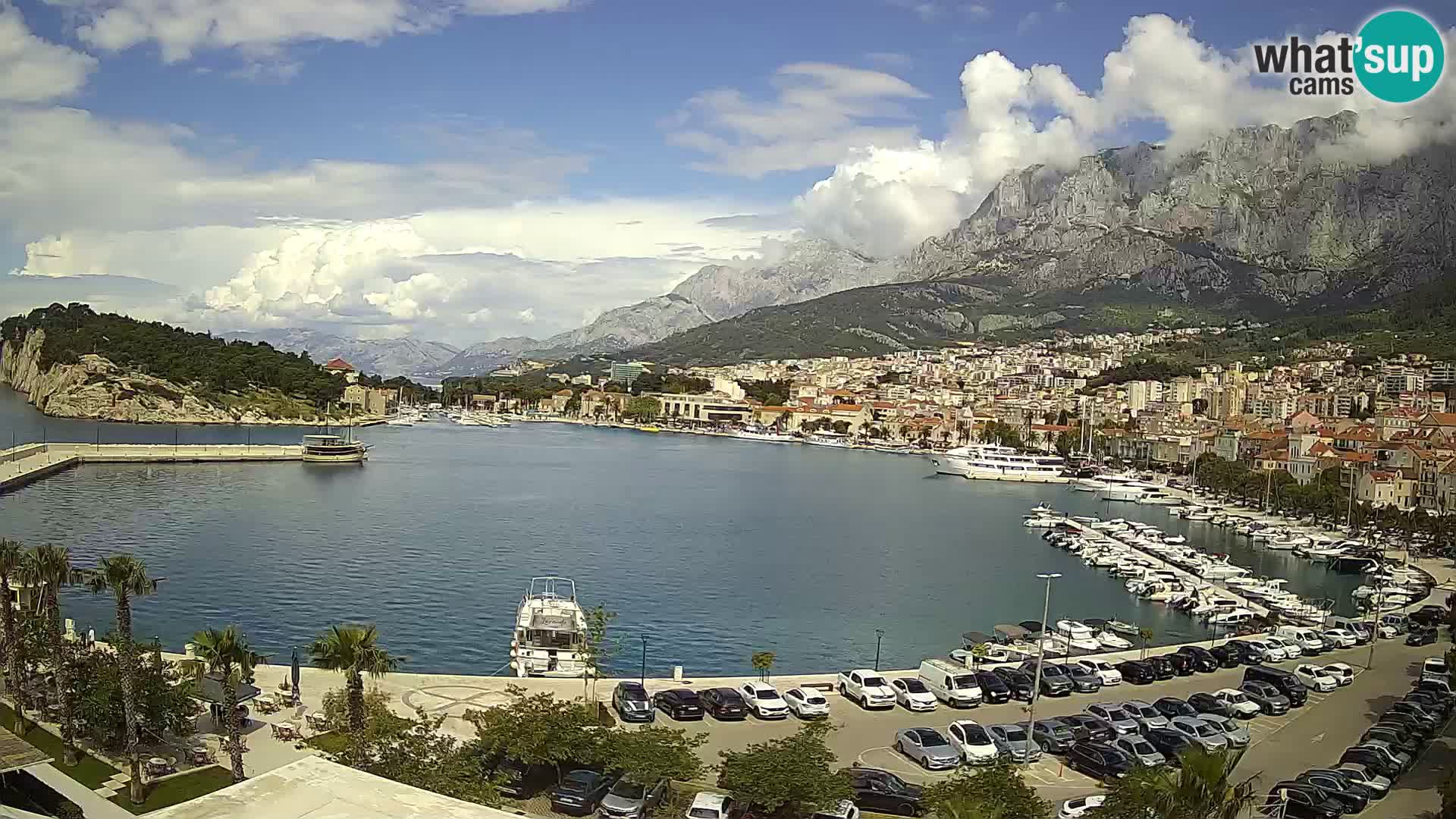Webcam live -Makarska riva