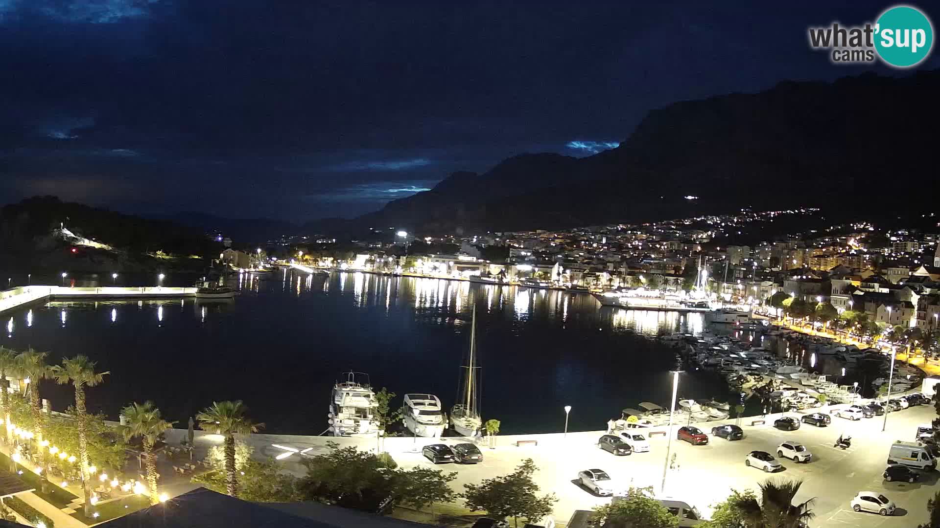 Webcam live -Makarska riva