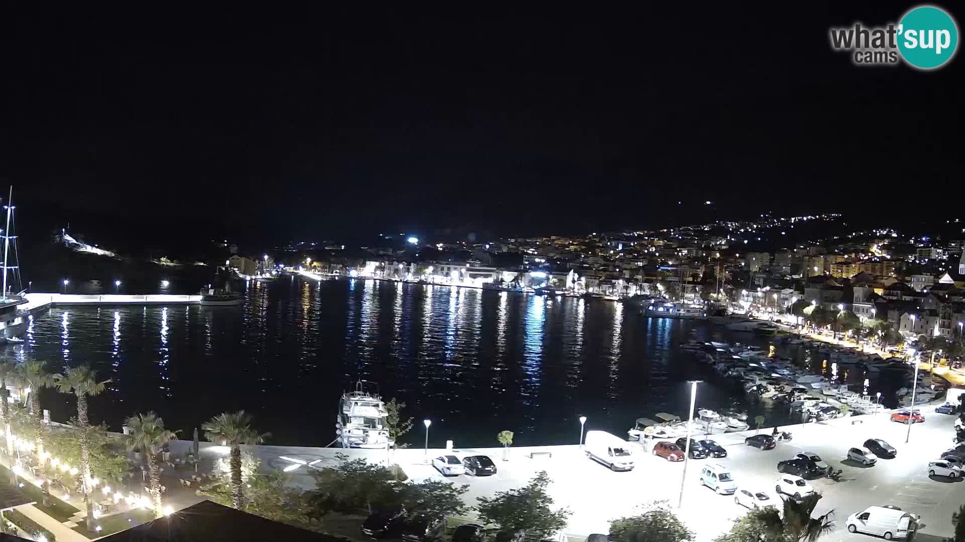 Webcam Makarska ‘s seaside promenade