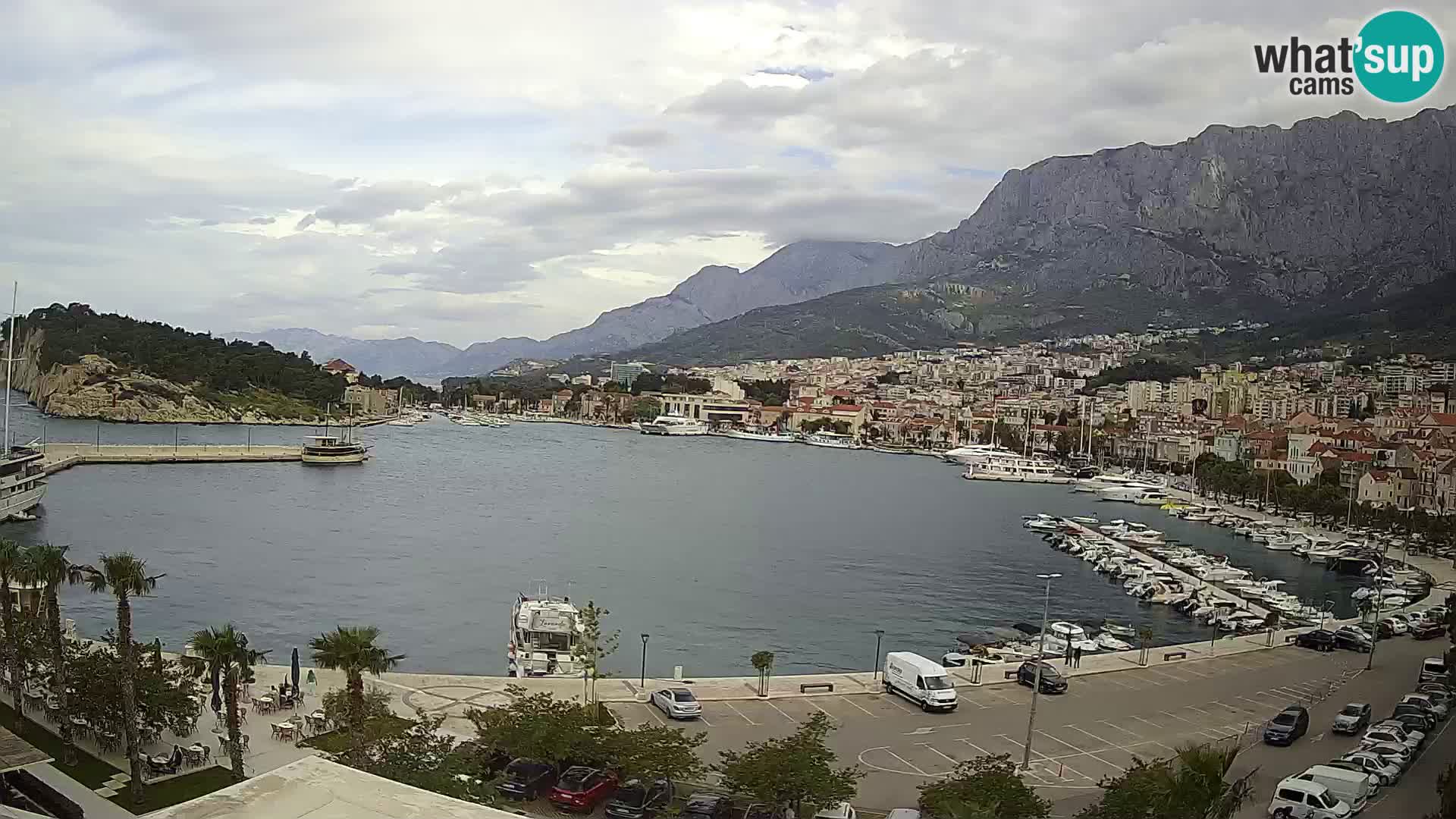 Webcam Makarska paseo junto al mar