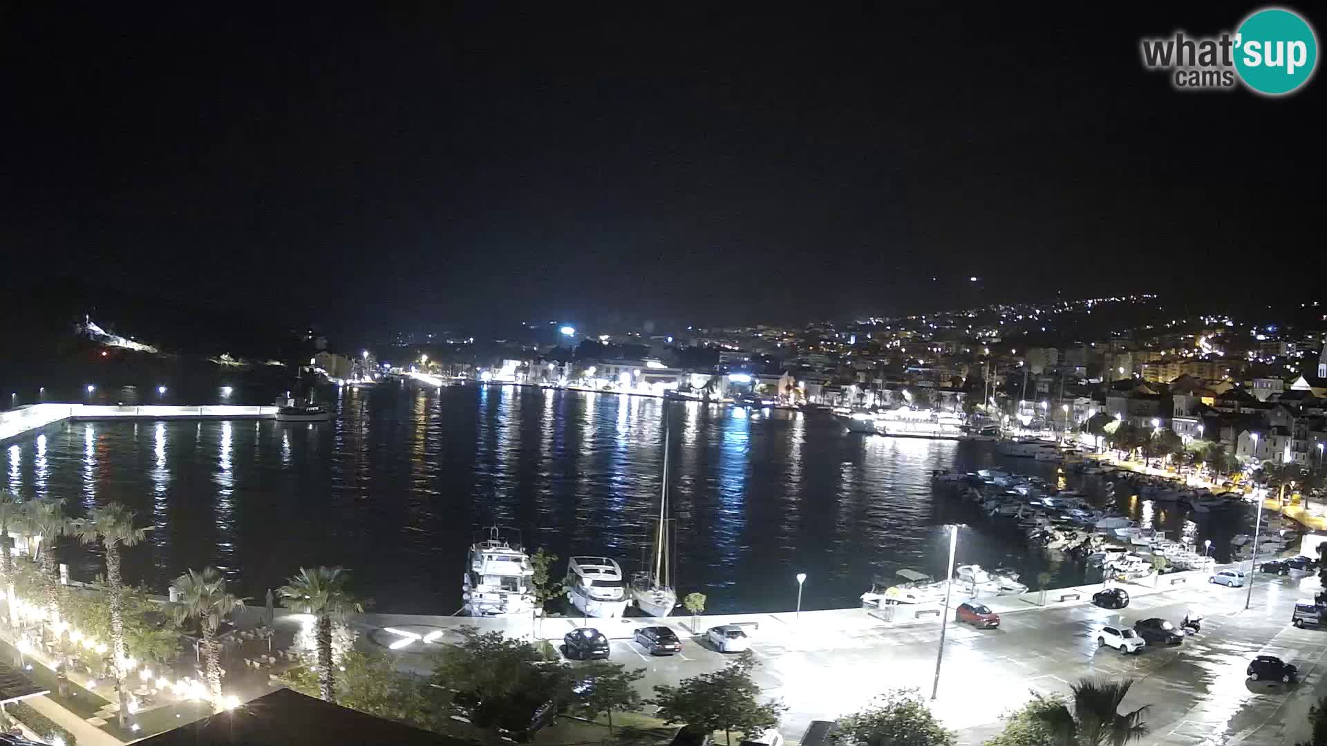 Webcam Makarska paseo junto al mar