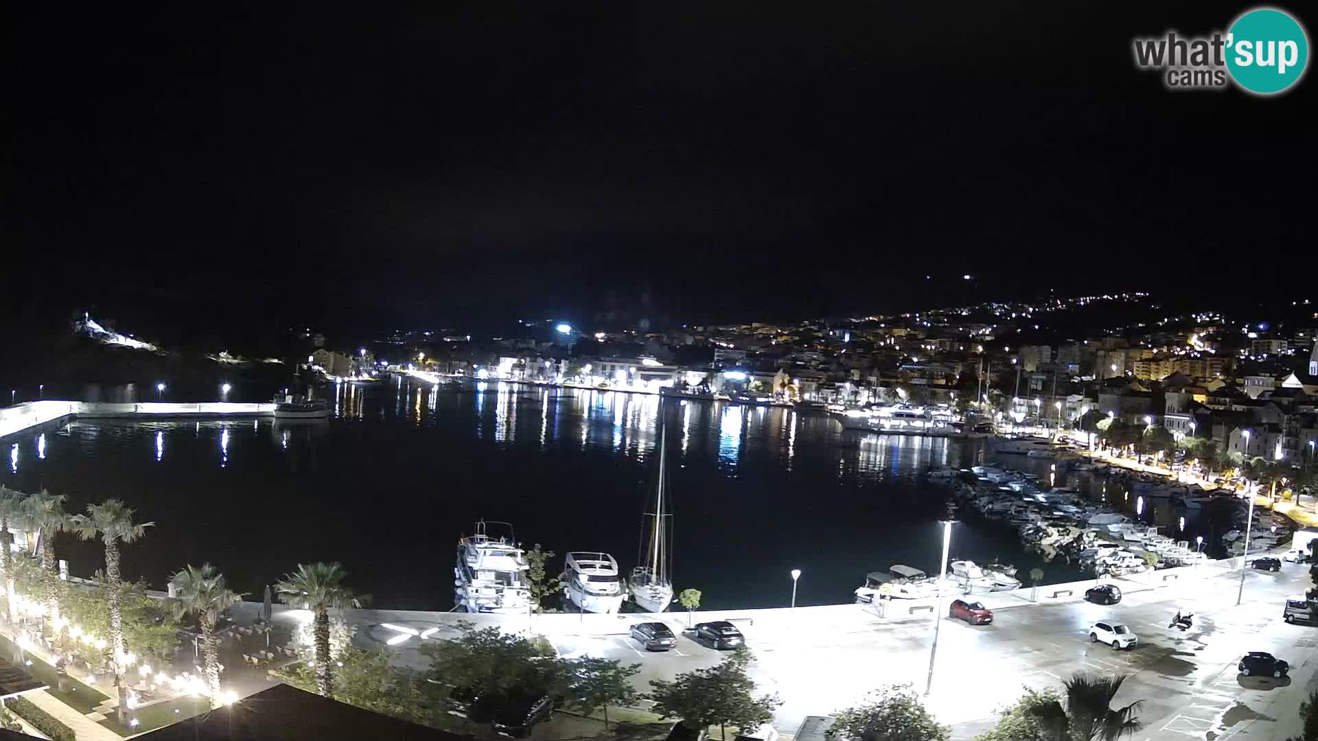 Webcam Makarska paseo junto al mar