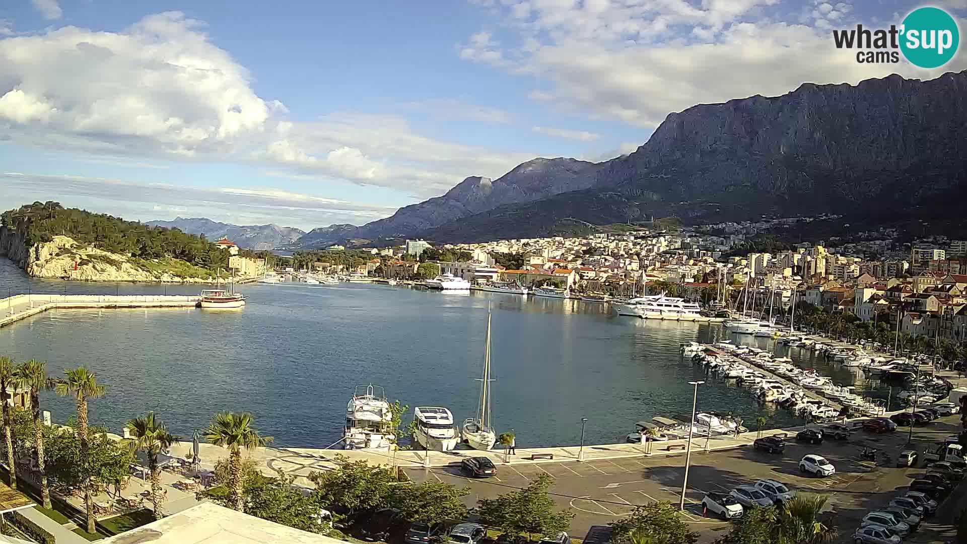 Webcam live -Makarska riva