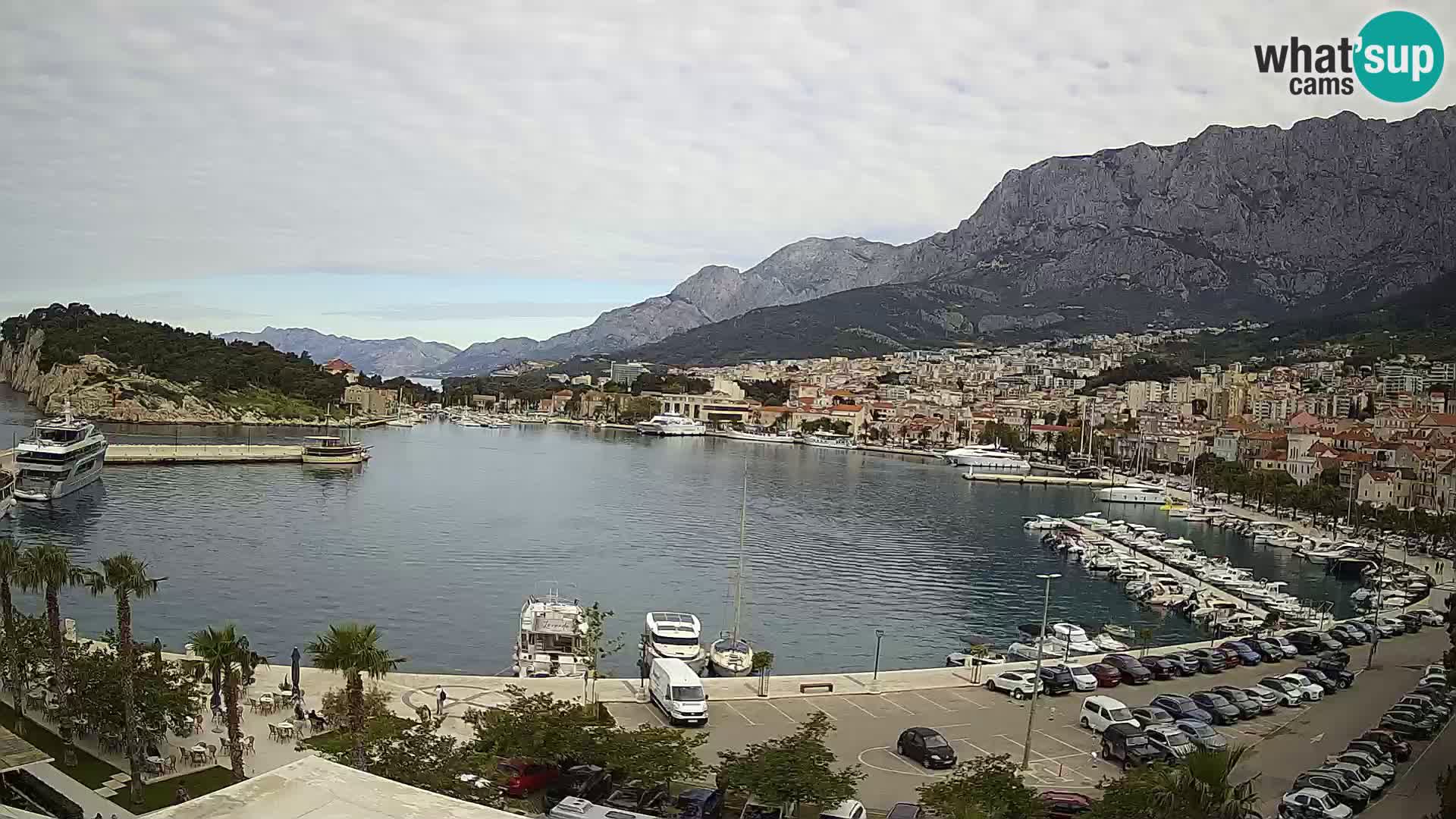 Webcam live -Makarska riva