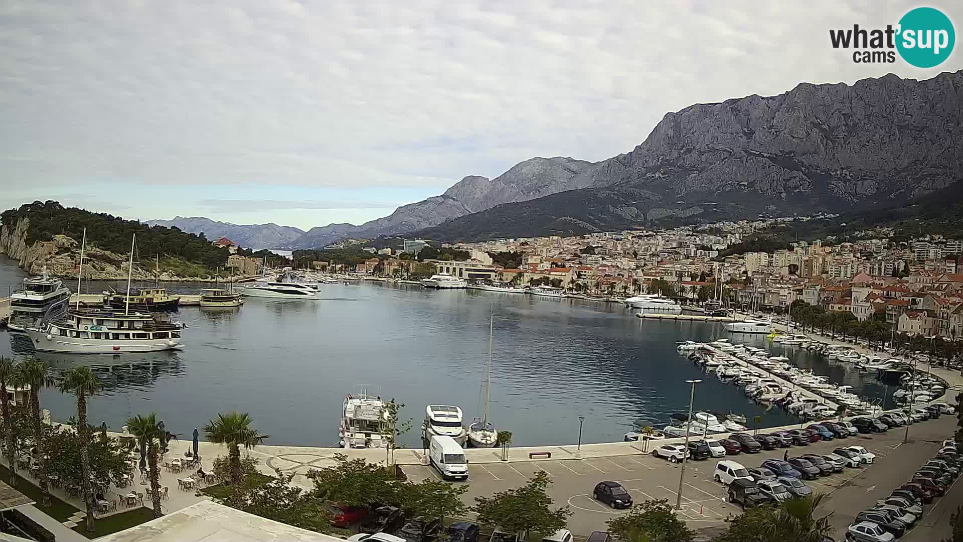 Webcam live -Makarska riva