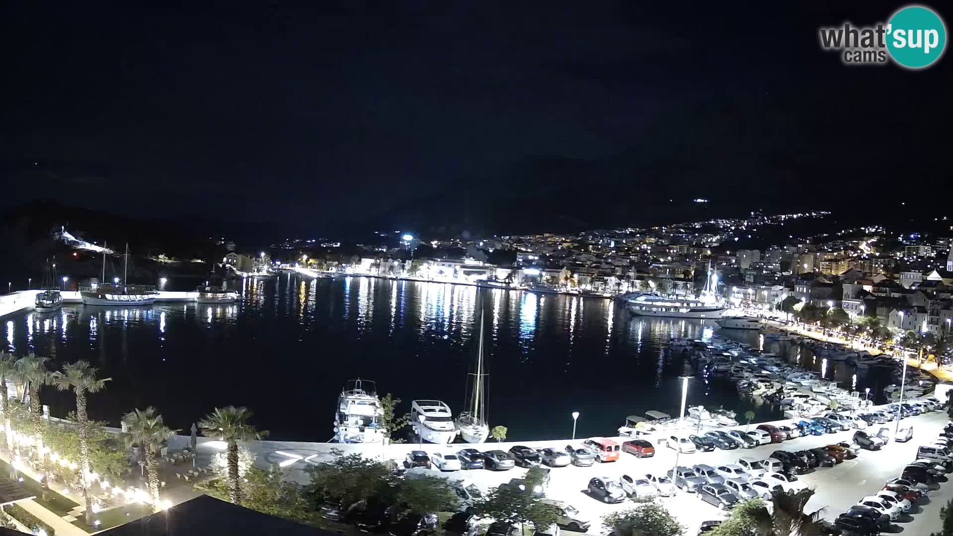 Webcam Makarska paseo junto al mar