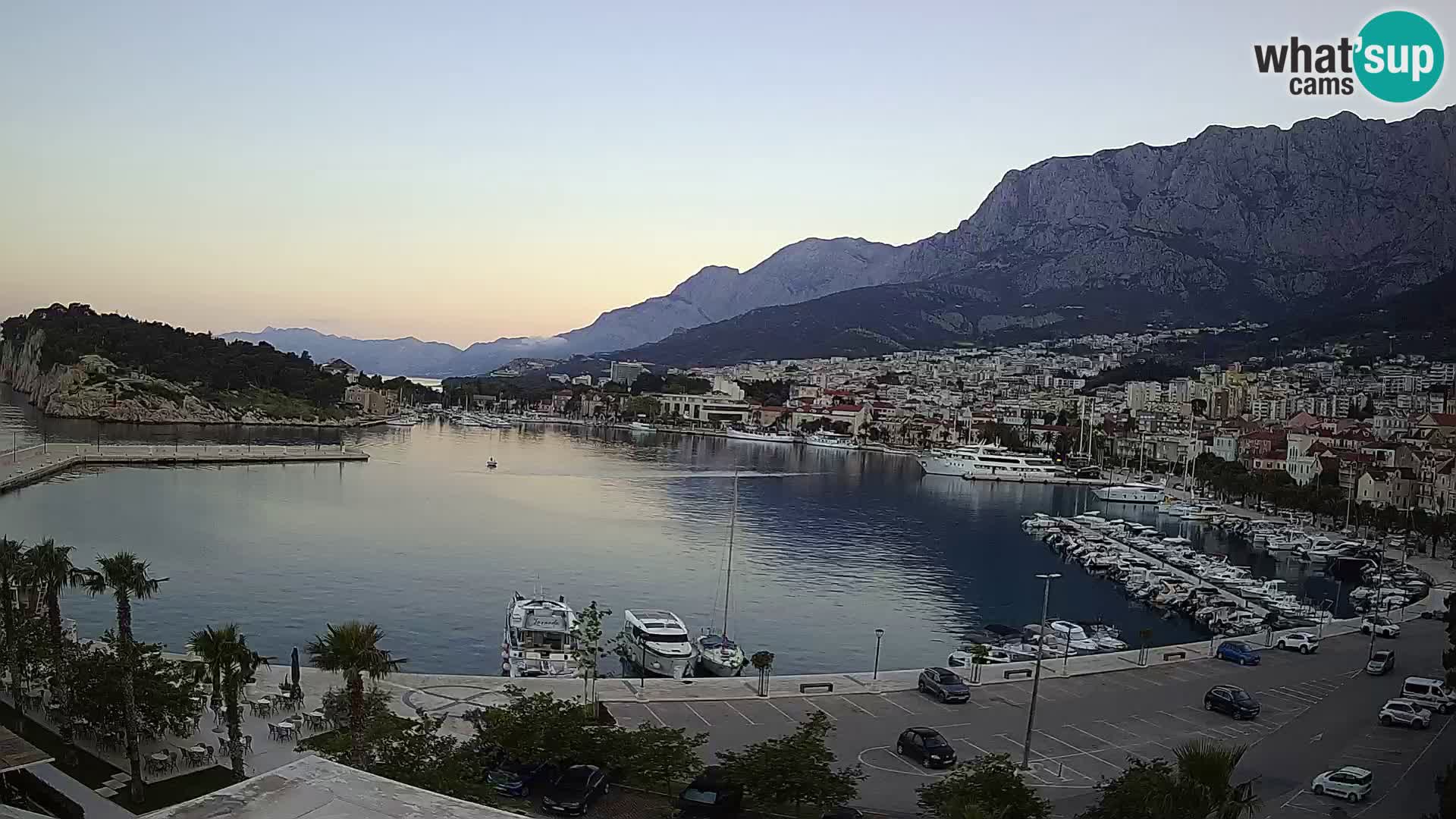 Webcam live -Makarska riva