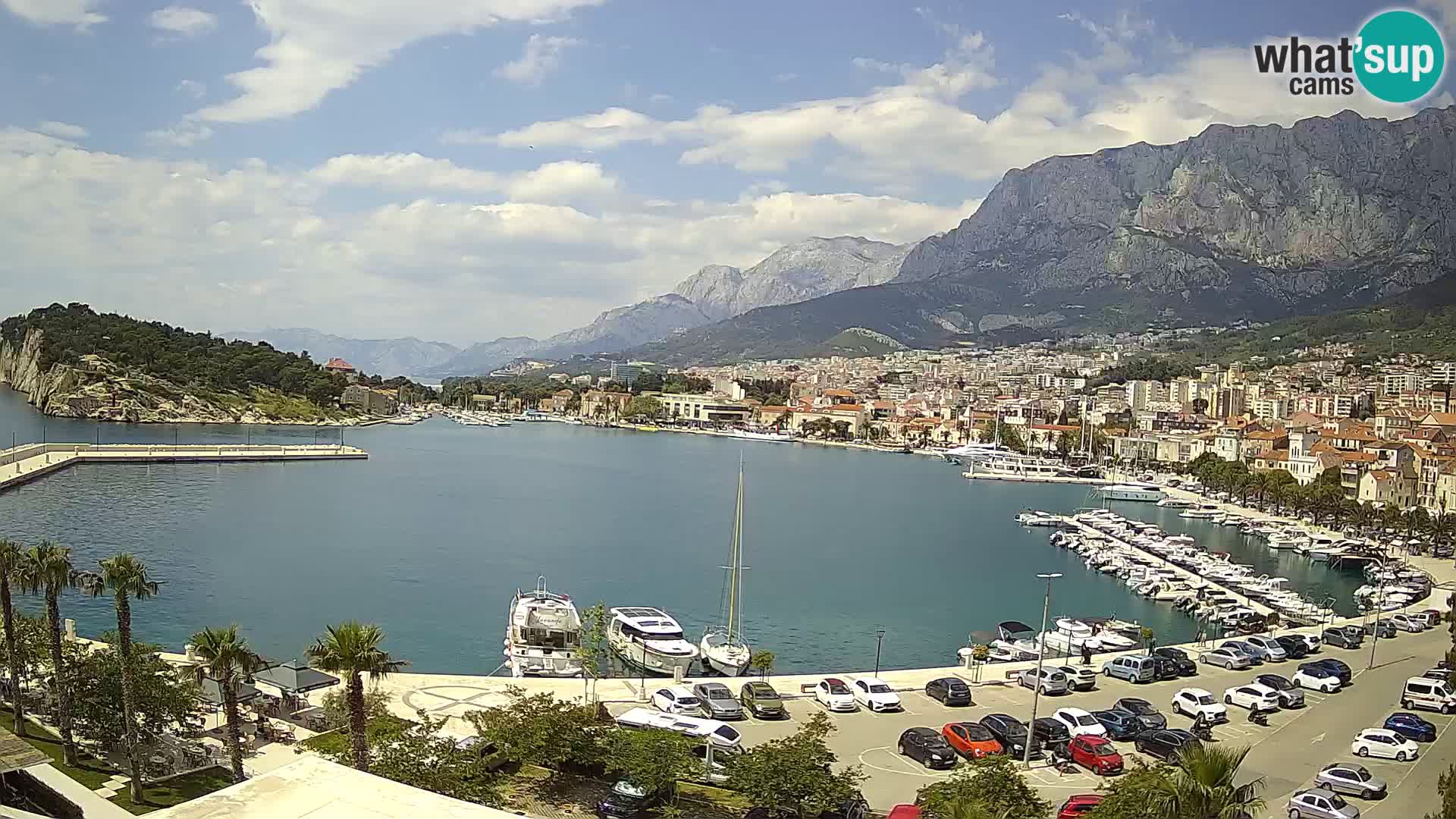 Webcam live -Makarska riva