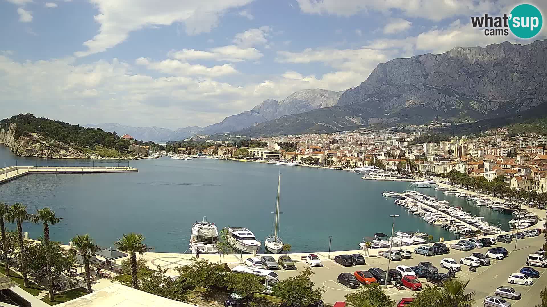 Webcam live -Makarska riva