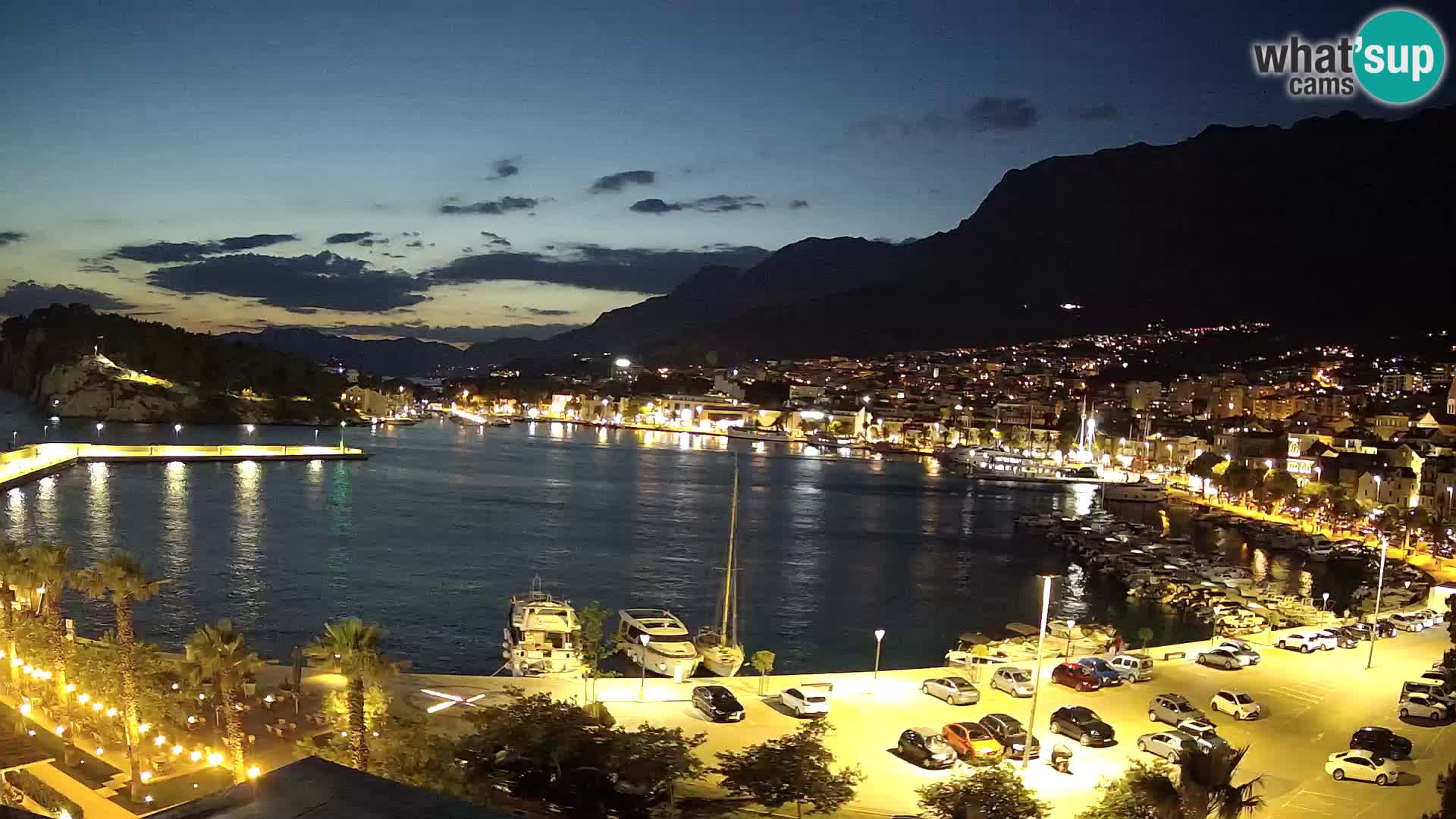 Webcam live -Makarska riva